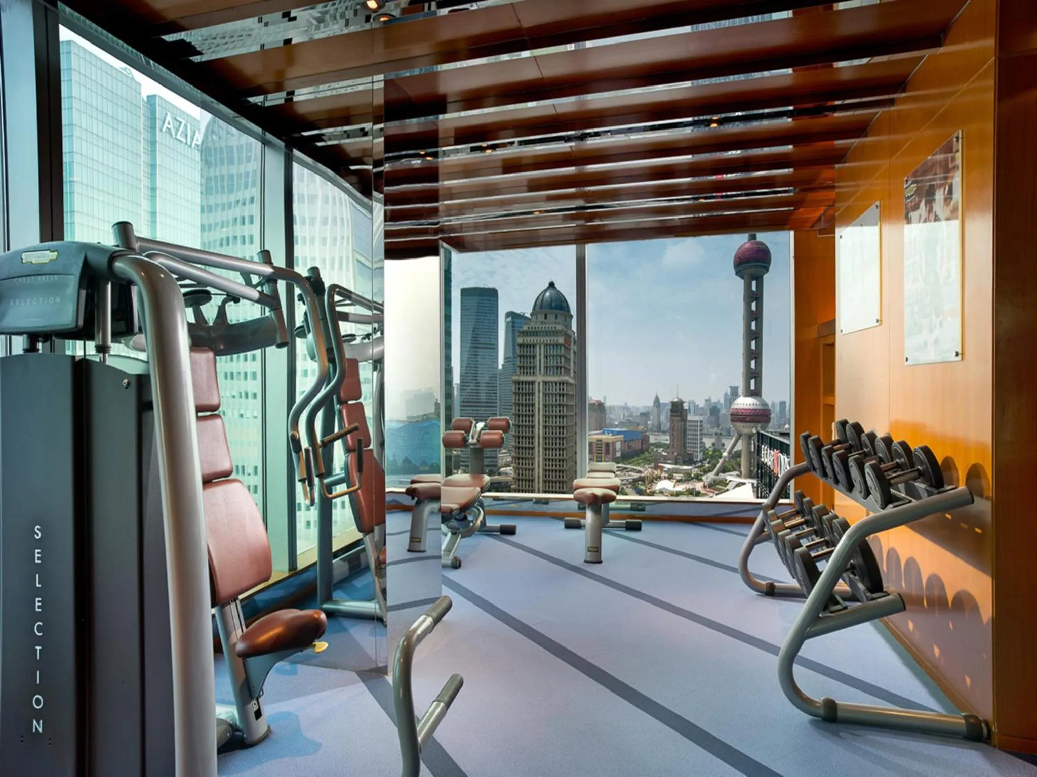Fitness centre/facilities, Fitness Center/Facilities in Grand Kempinski Hotel Shanghai
