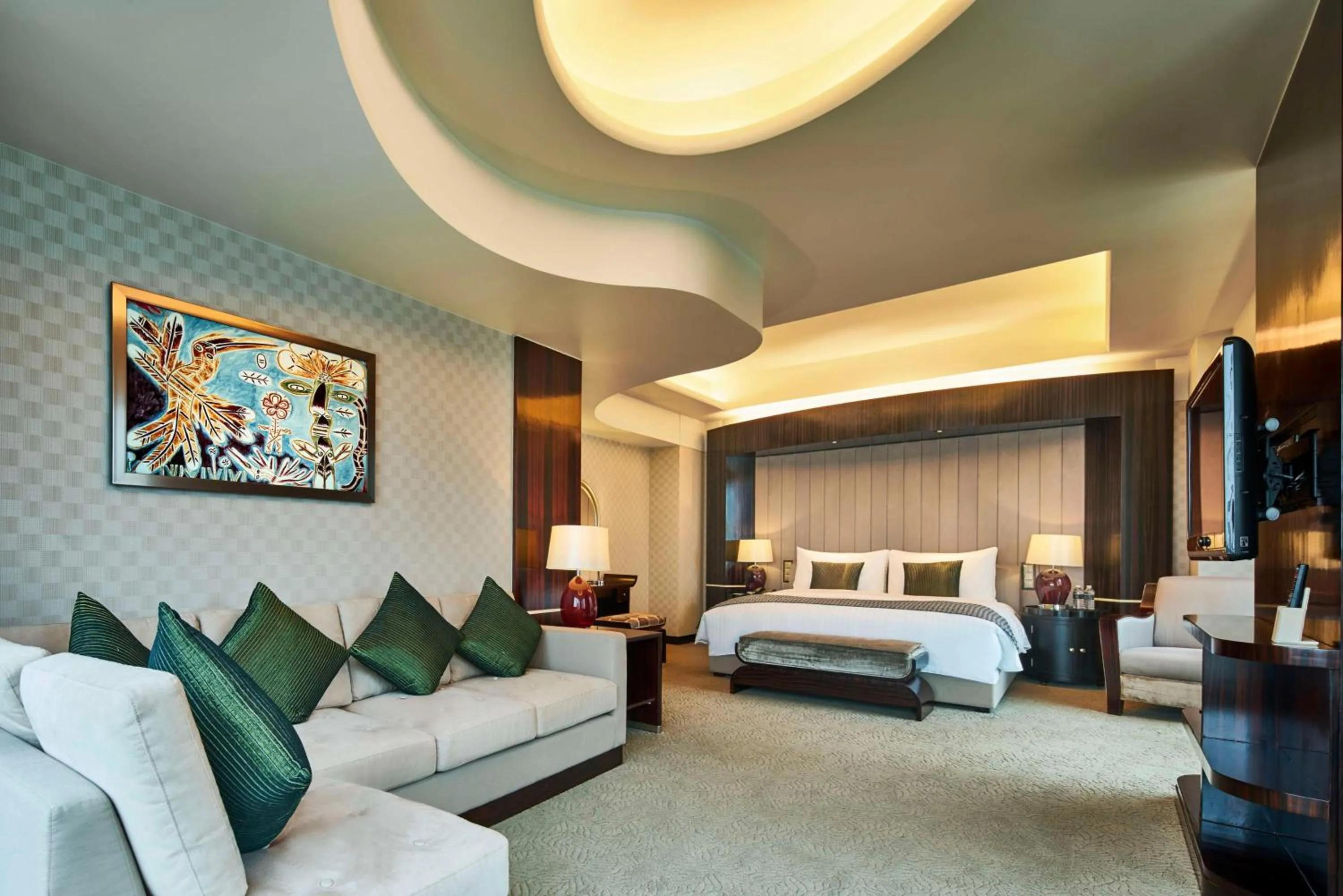 Photo of the whole room in Grand Kempinski Hotel Shanghai