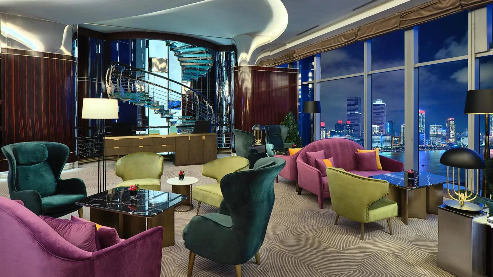 Lounge or bar, Lounge/Bar in Grand Kempinski Hotel Shanghai