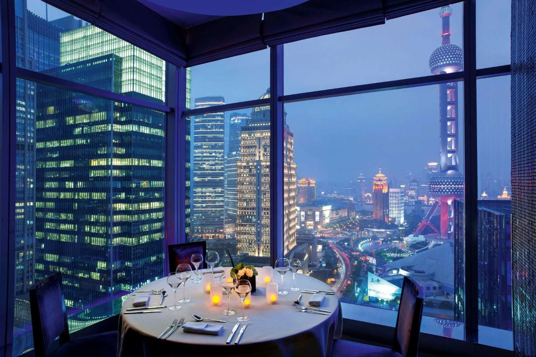 Lounge or bar, Restaurant/Places to Eat in Grand Kempinski Hotel Shanghai