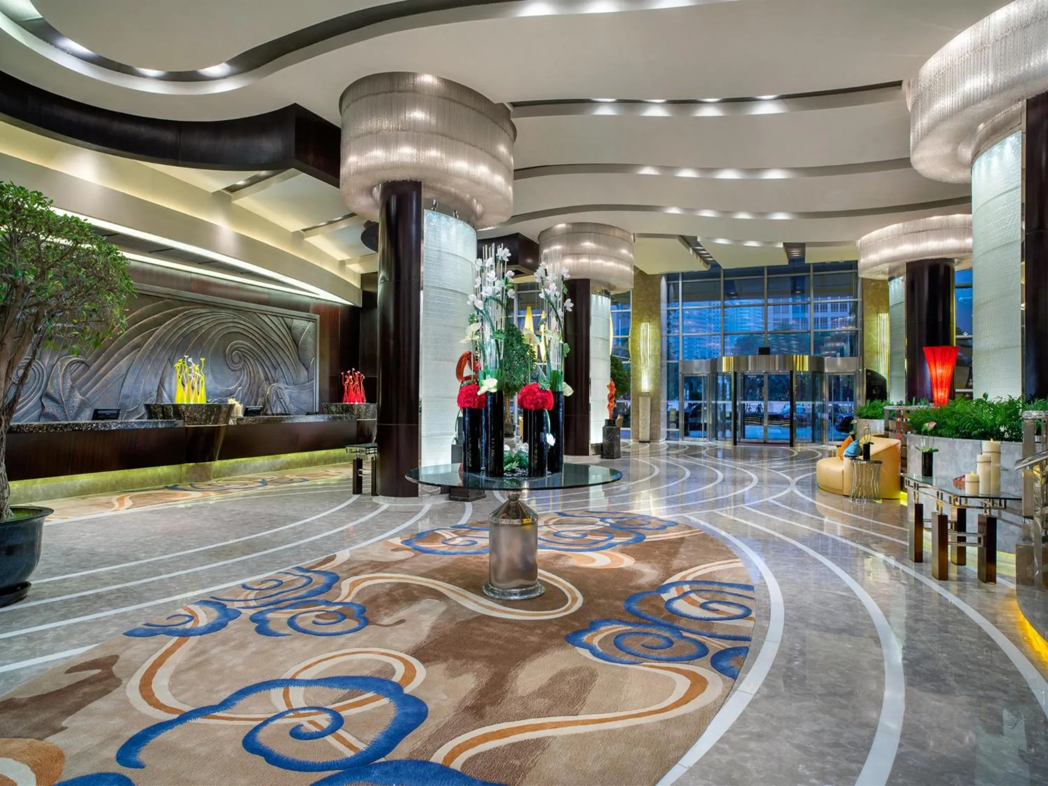 Lobby or reception, Lobby/Reception in Grand Kempinski Hotel Shanghai