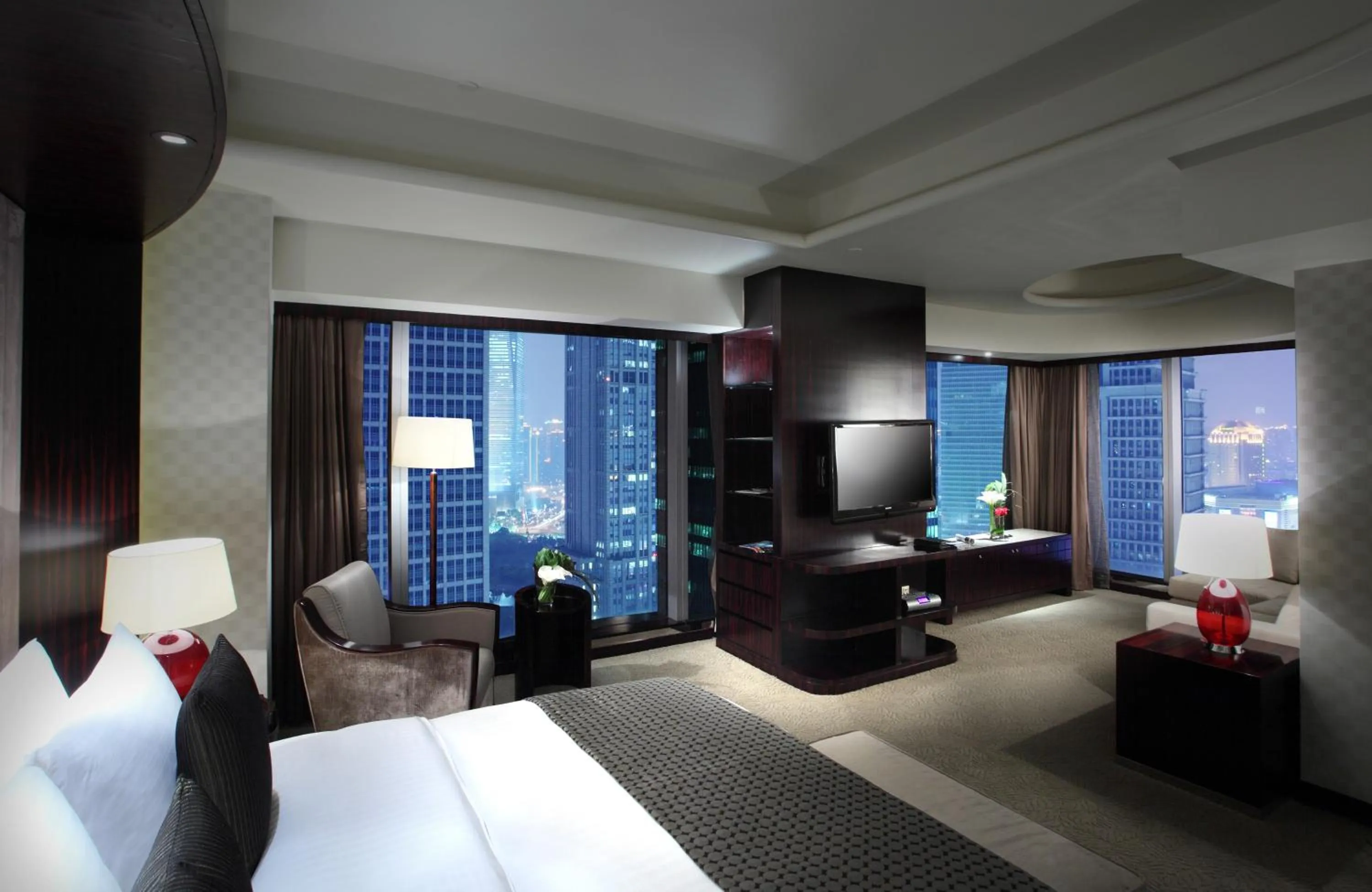 City view in Grand Kempinski Hotel Shanghai