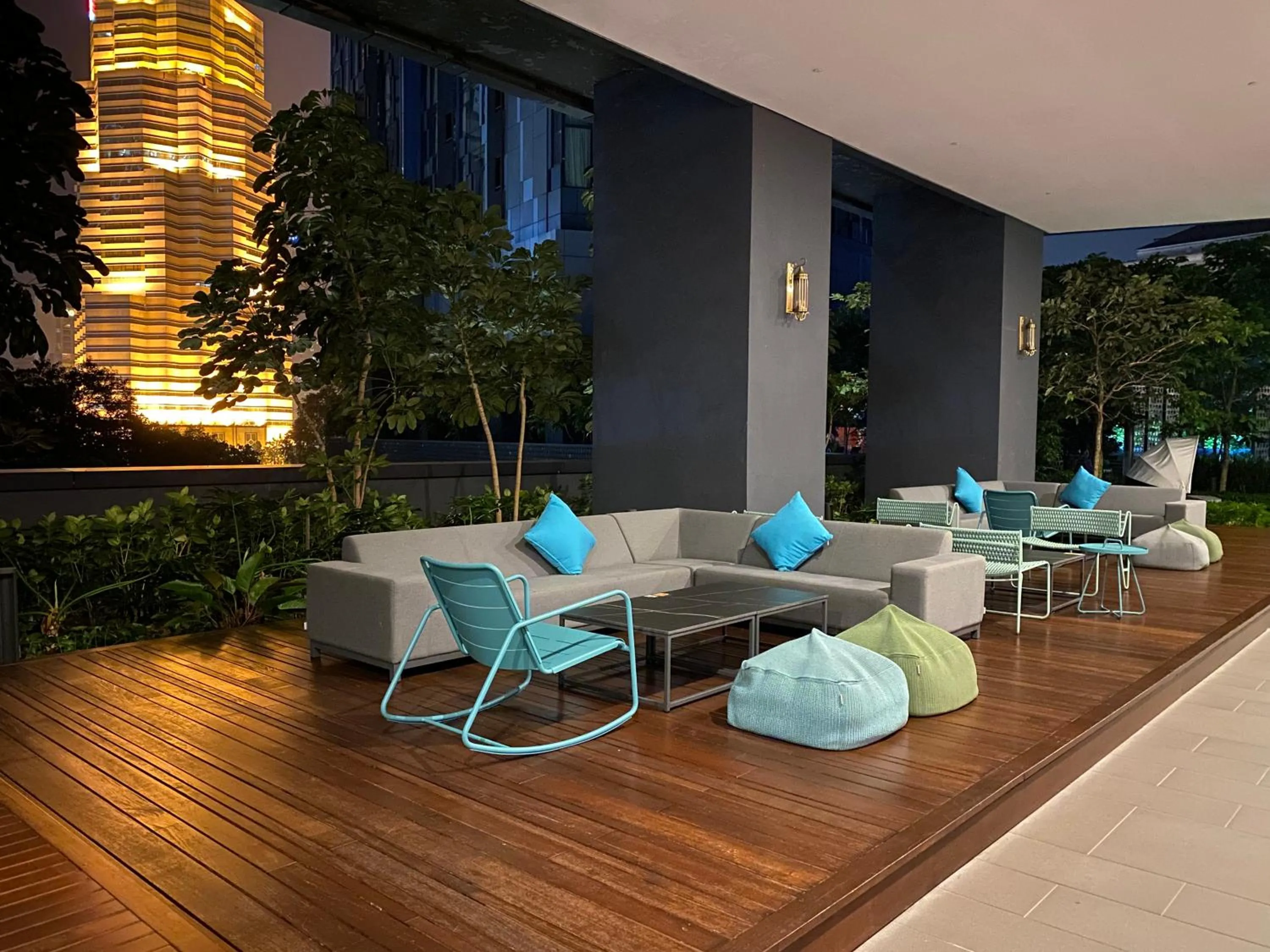 Patio in Star Residence KLCC