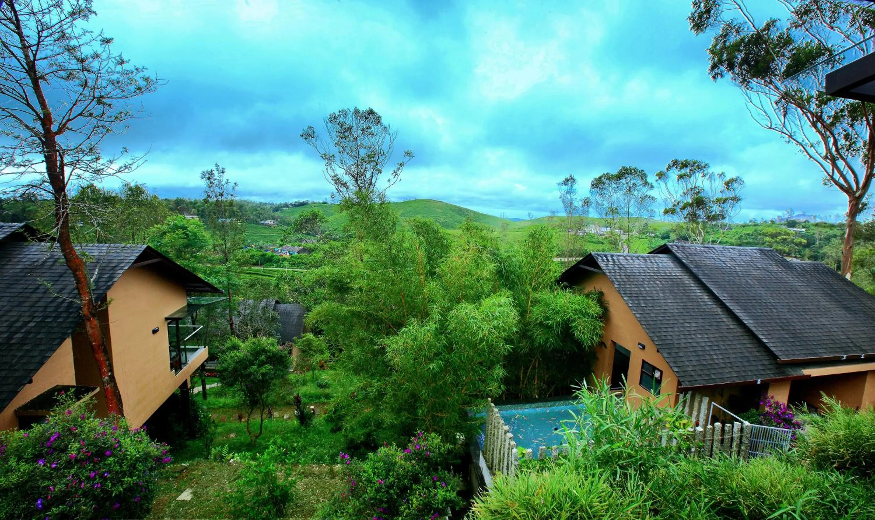 Property building in Tea Terrain Resorts & Spa
