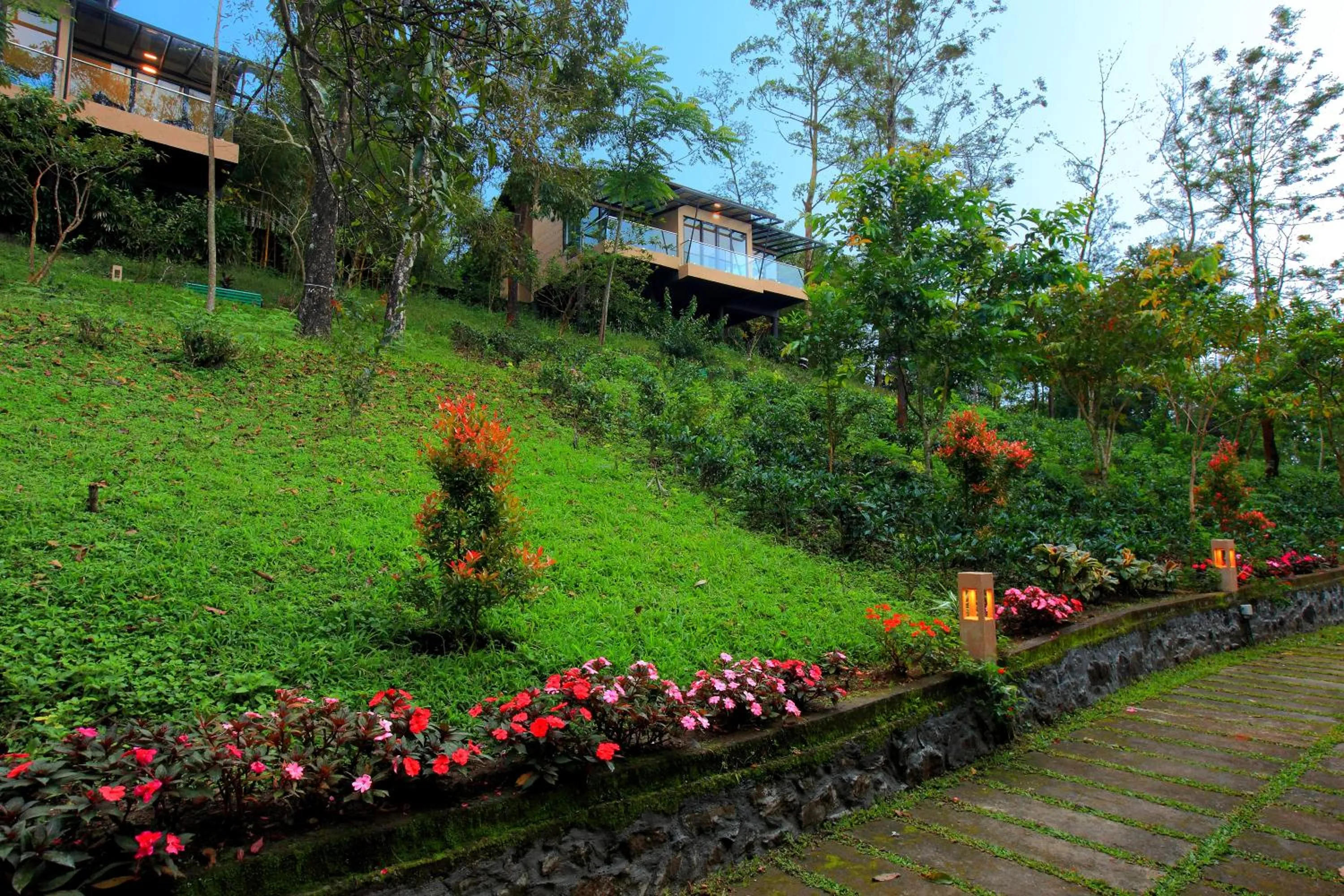 Property building in Tea Terrain Resorts & Spa