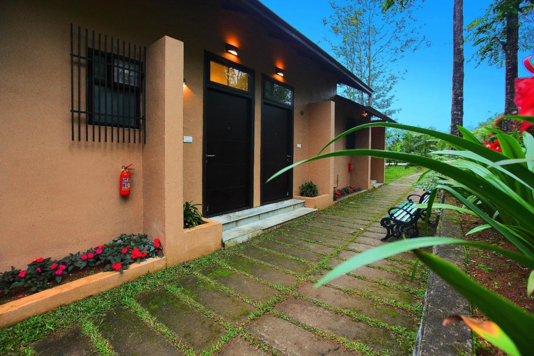 Property building in Tea Terrain Resorts & Spa