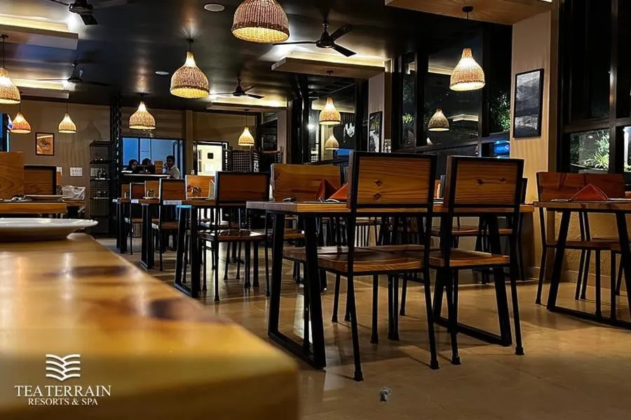 Restaurant/places to eat in Tea Terrain Resorts & Spa