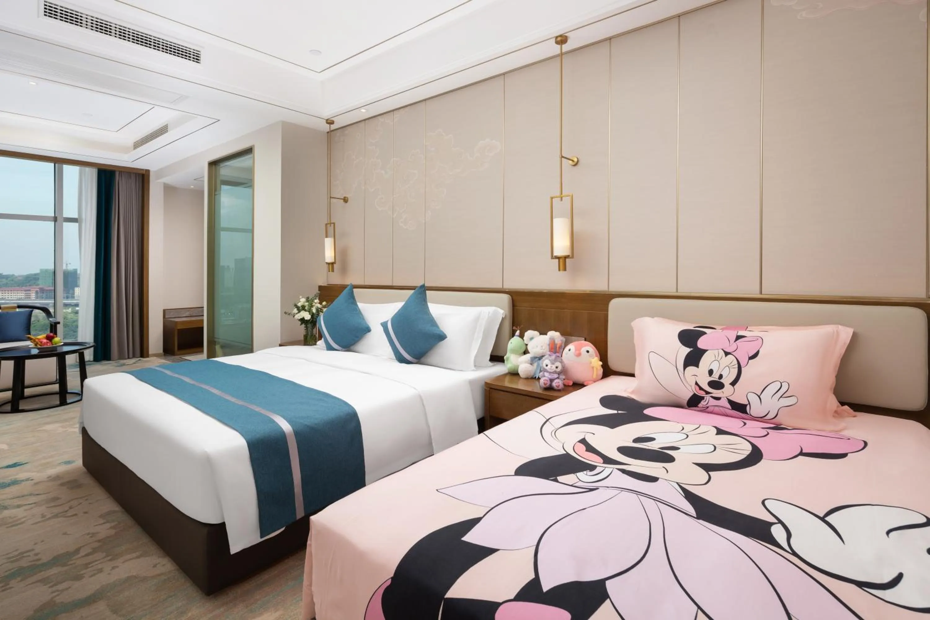 Bed in Luzhou Jianguo Hotel