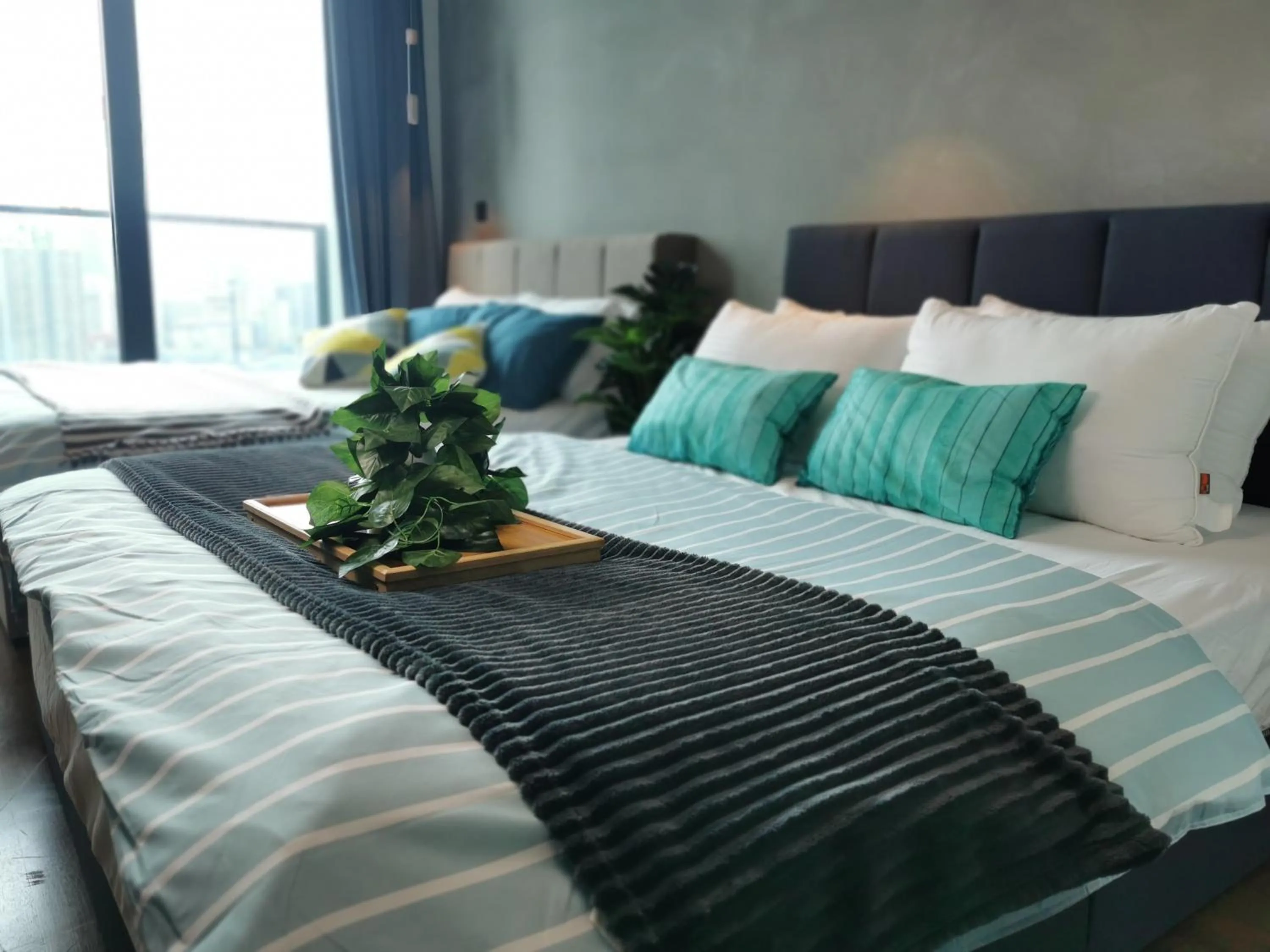 Photo of the whole room, Bed in OPUS RESIDENCE KL I HomeBrickz