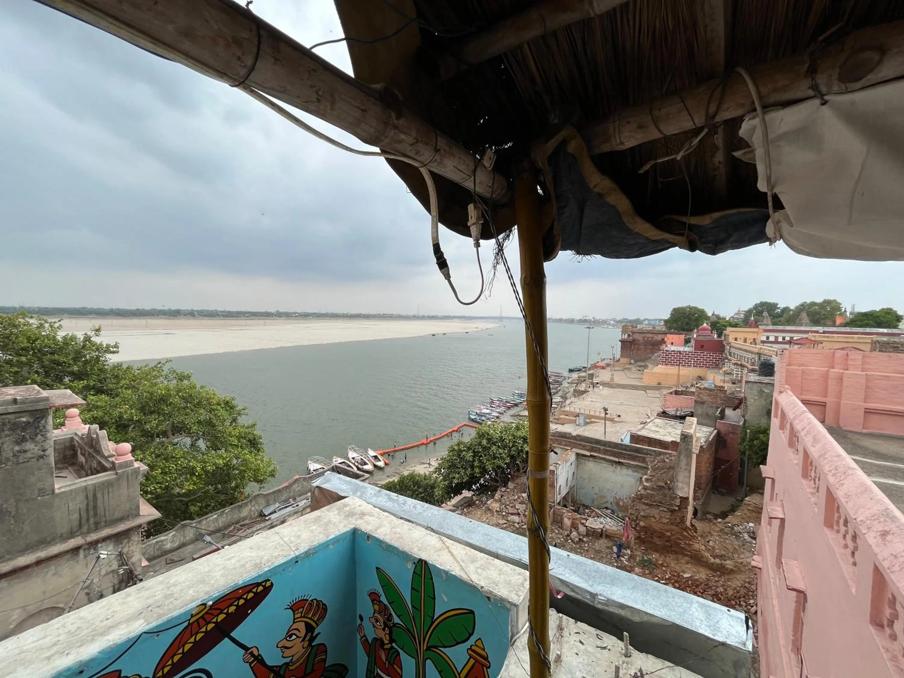 River view in Hotel Shannti Inn