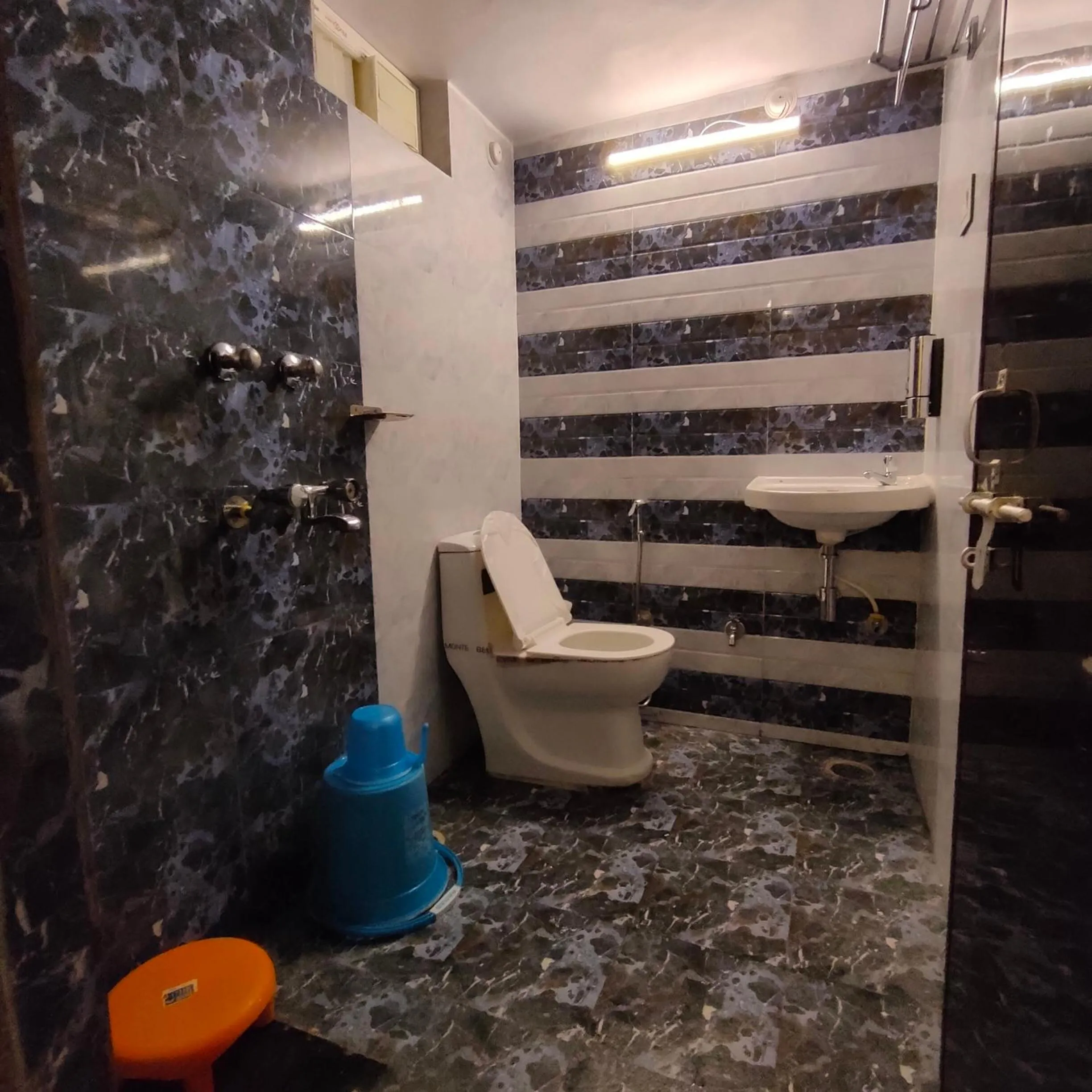 Shower in Hotel Shannti Inn