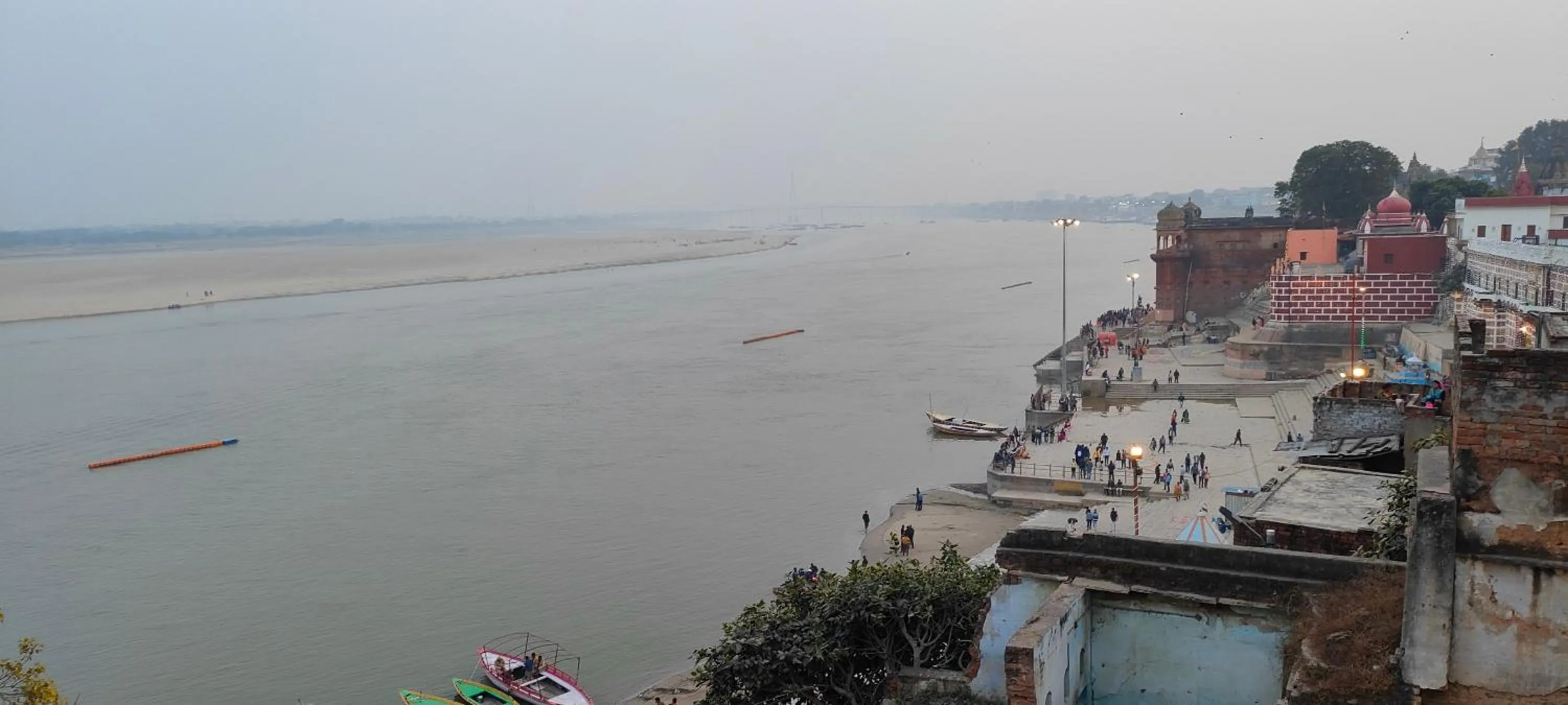 River view in Hotel Shannti Inn