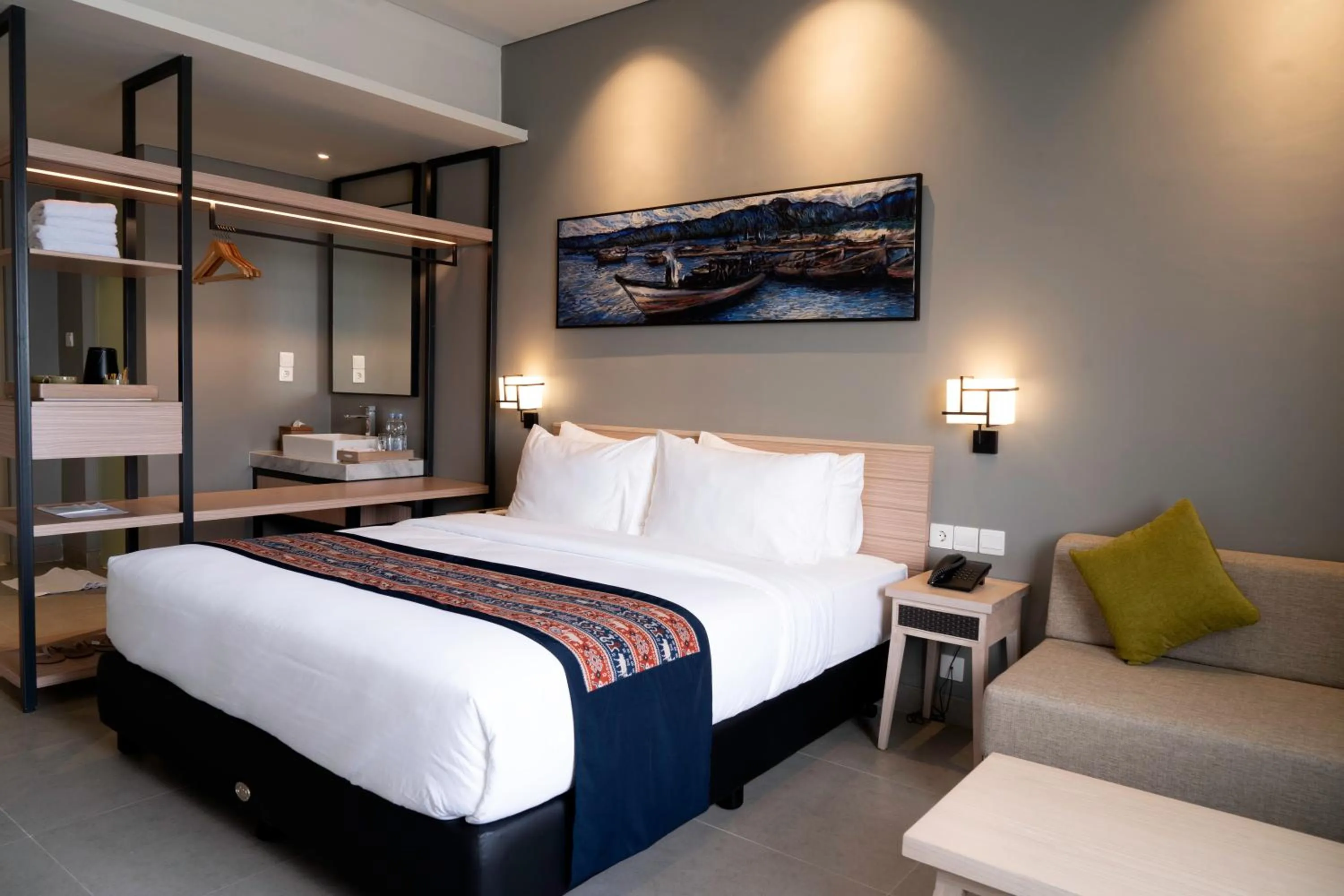 Bed in Tahuna Beach Hotel and Resort