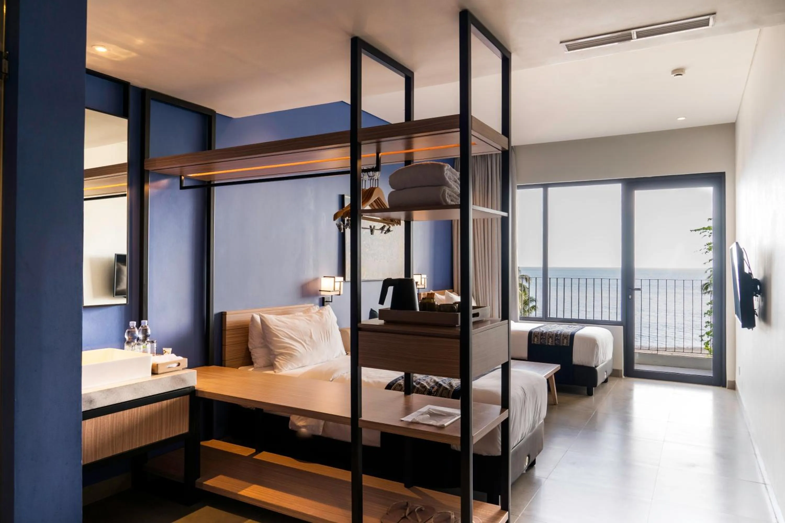 Bed in Tahuna Beach Hotel and Resort