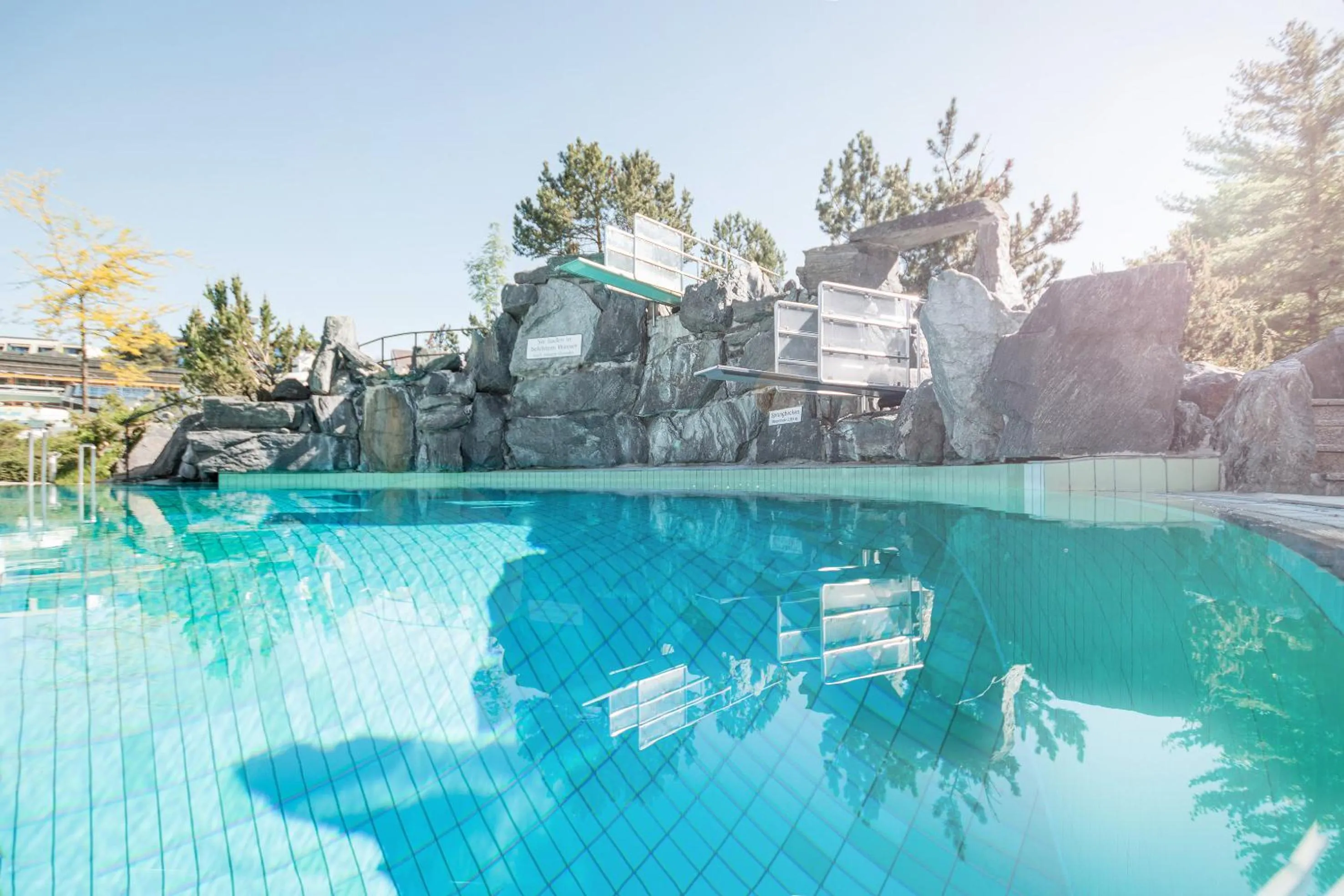 Swimming pool in Thermalhotel Leitner