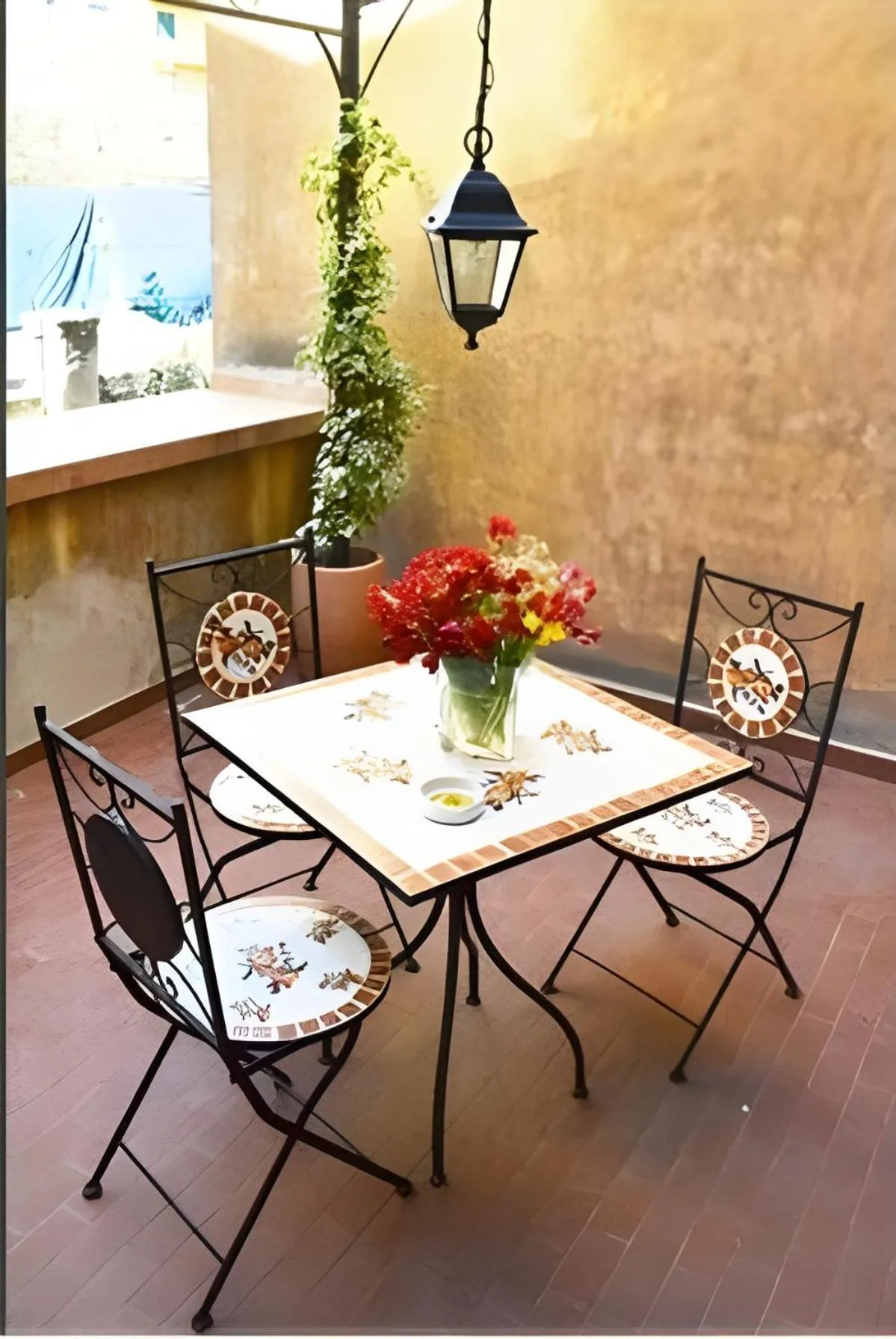 Patio in Breakfast In Bed