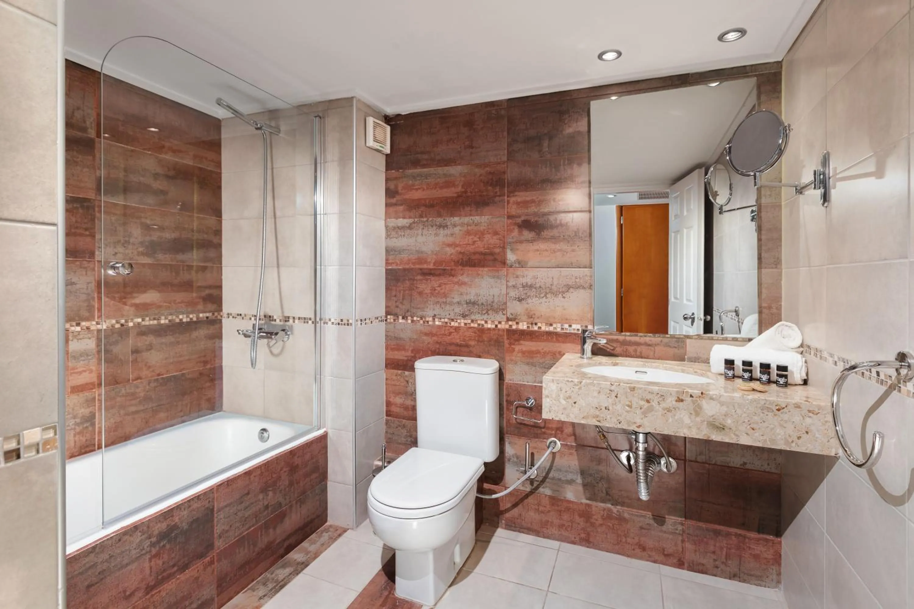 Bathroom in Aeolian Village Beach Resort