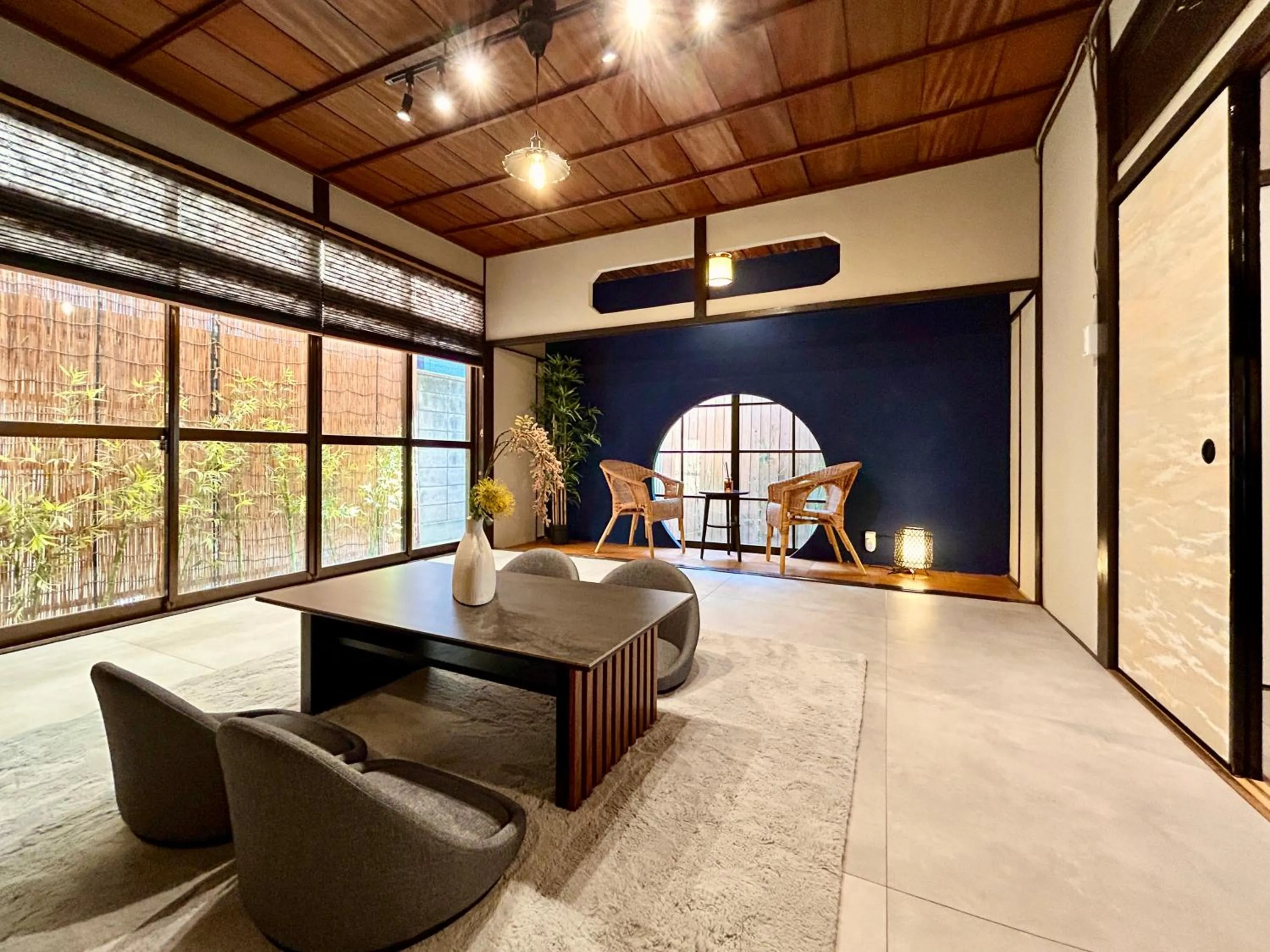 Living room in MON Kishinosato Sakura Resort -vacation rental-