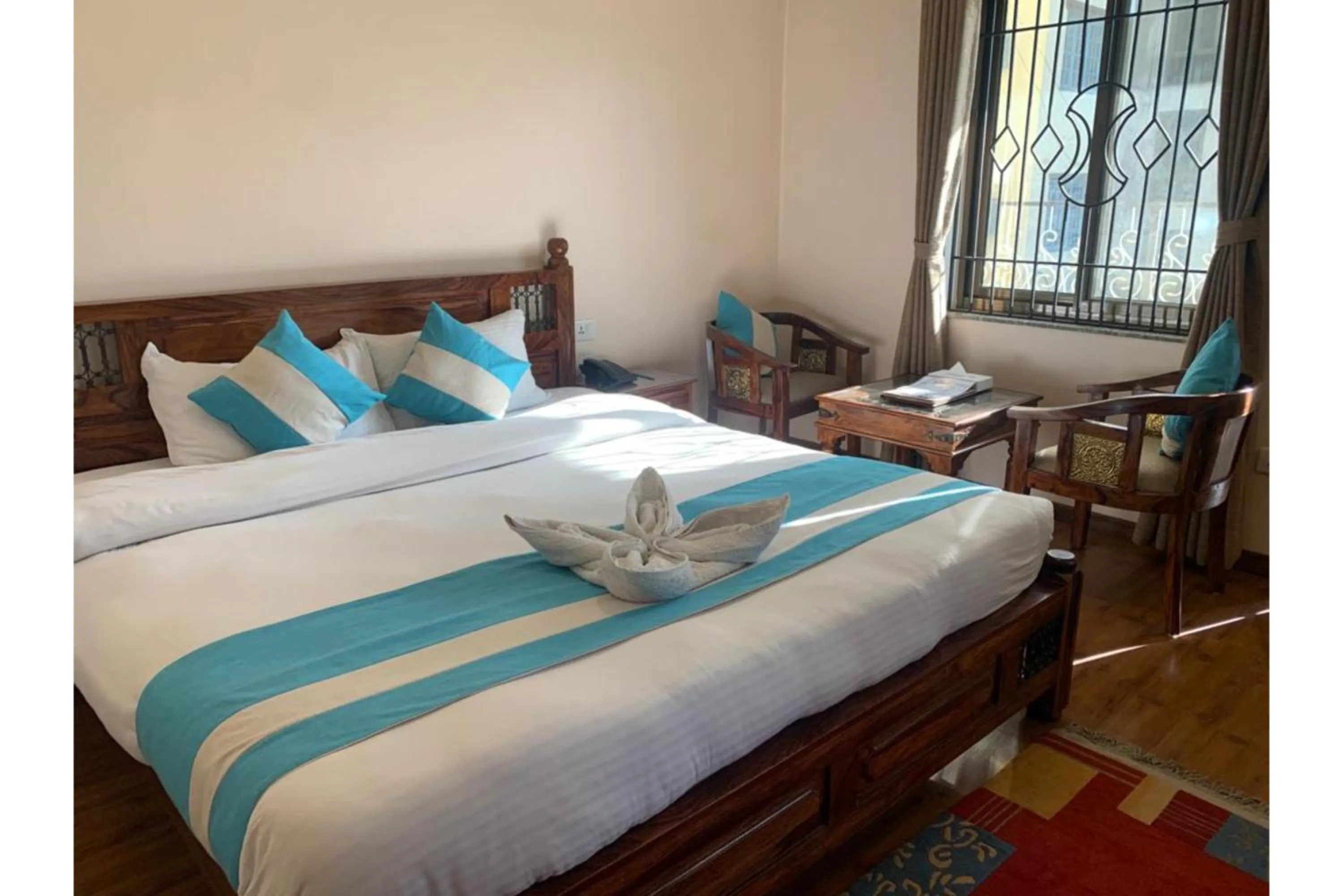 Bedroom, Bed in Hotel Tapas