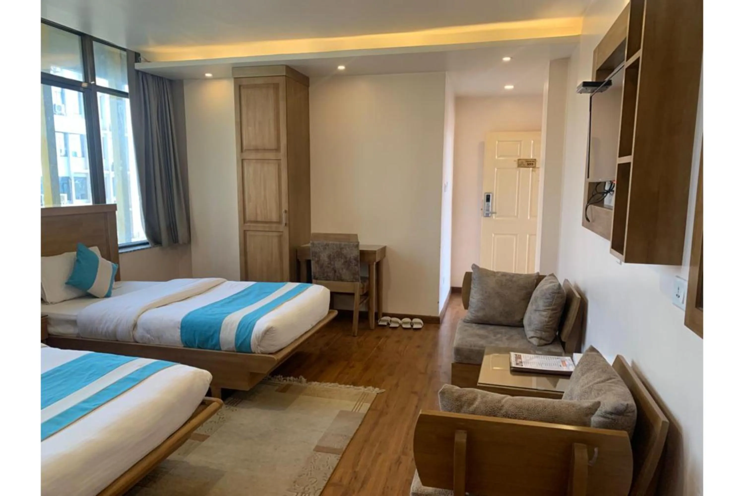 Bedroom, Bed in Hotel Tapas