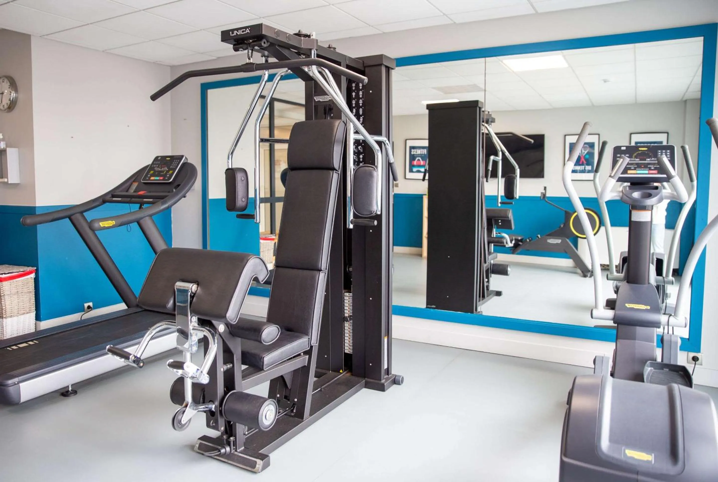 Fitness centre/facilities in Clarion Aparthotel Toulouse Blagnac Airport