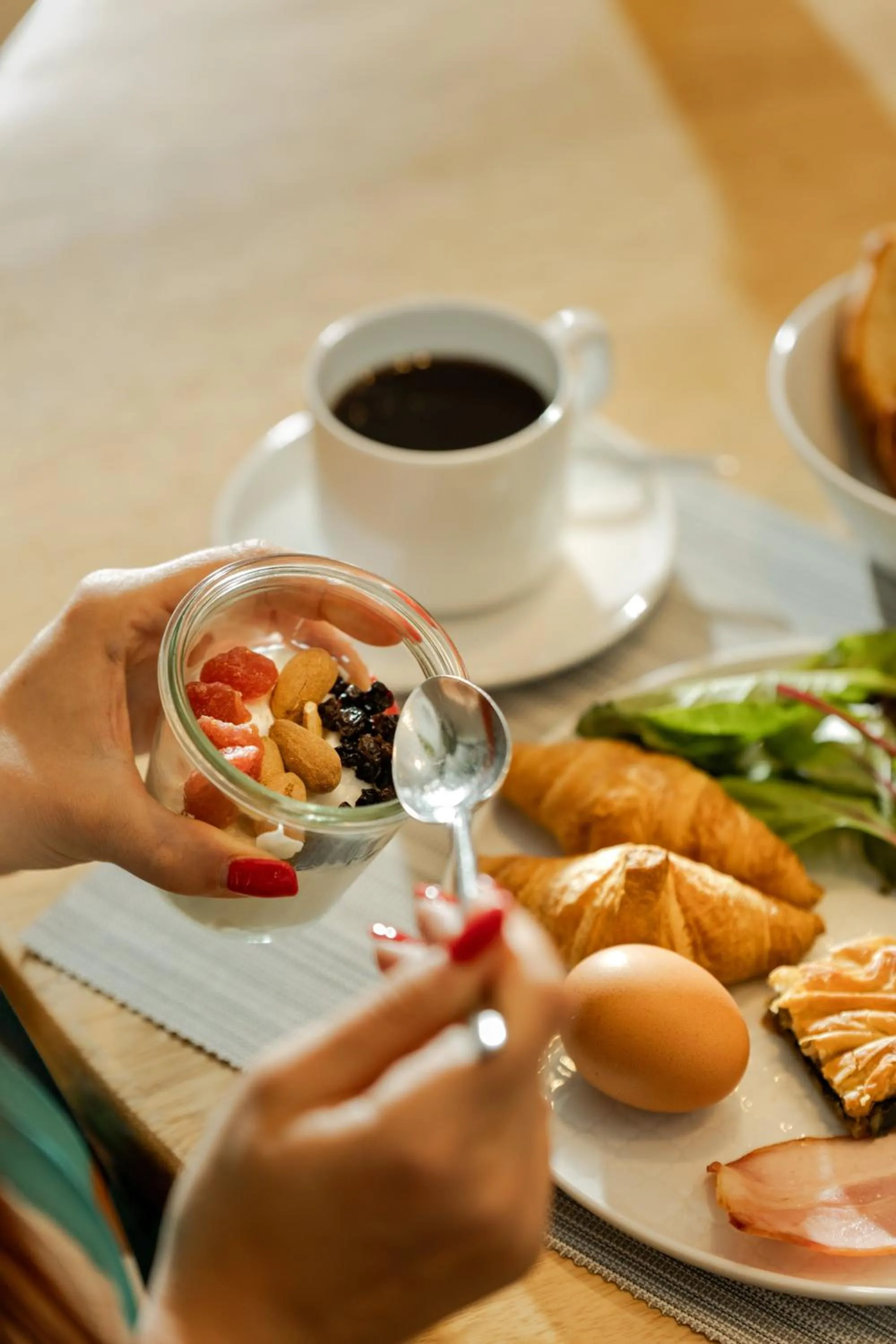 Buffet breakfast in Elisabeth Boutique Hotel