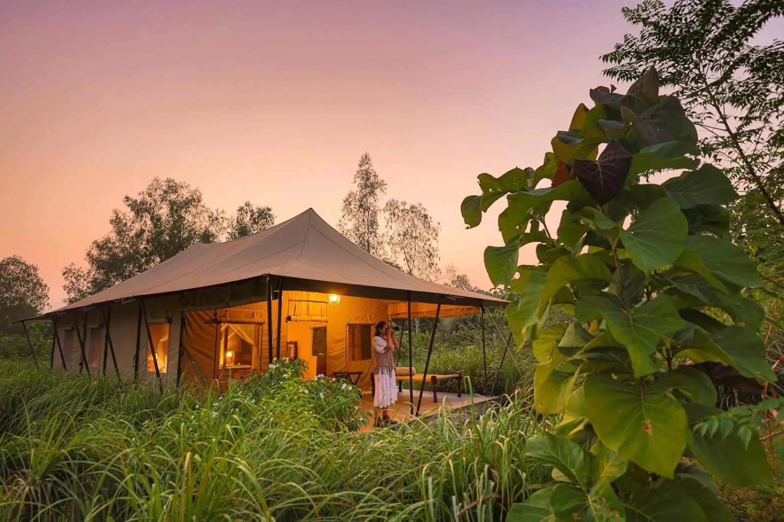 Natural landscape in Aalia Jungle Retreat and Spa, Bandarjudh, Haridwar - Araiya Anthology