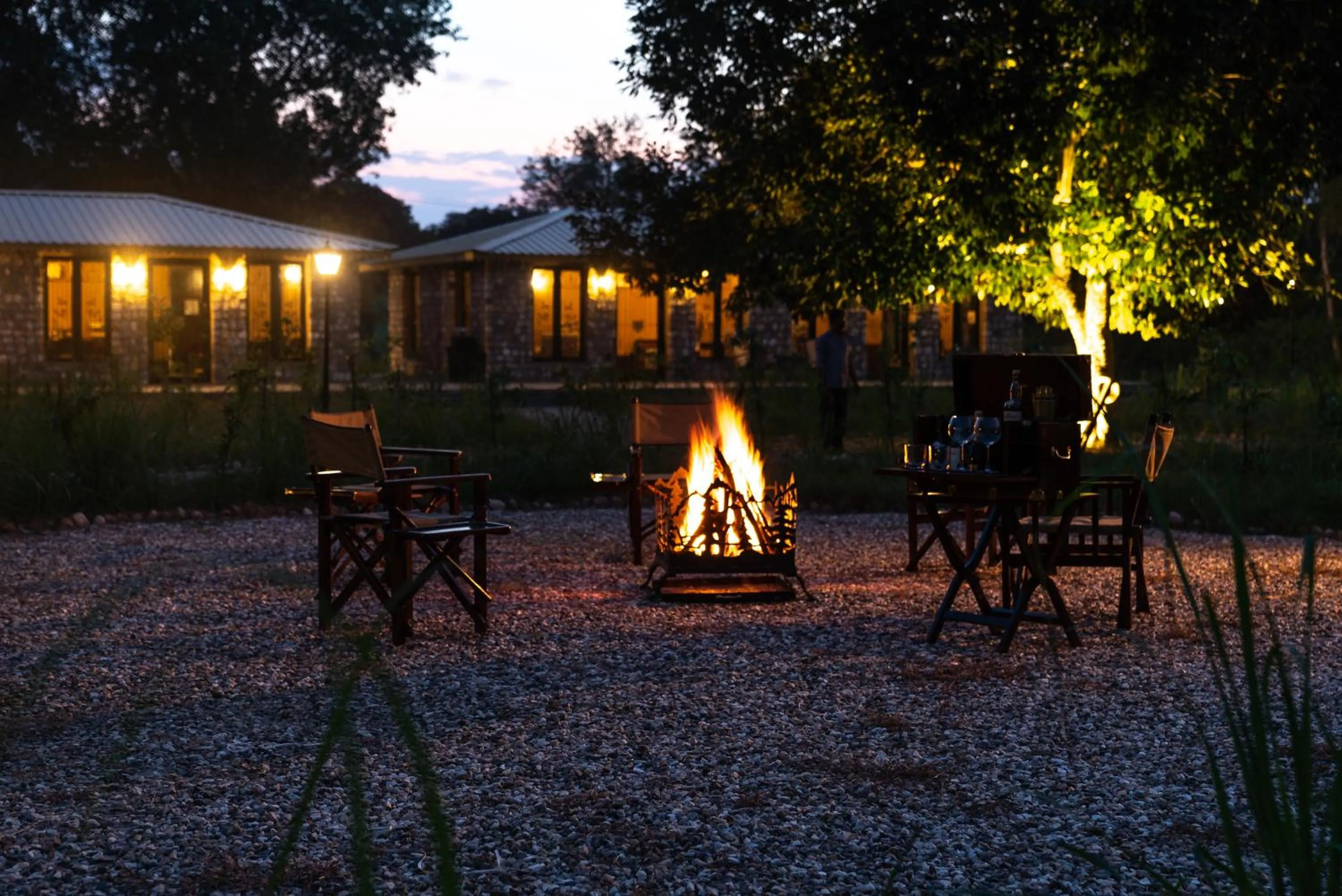 Sunset in Aalia Jungle Retreat and Spa, Bandarjudh, Haridwar - Araiya Anthology