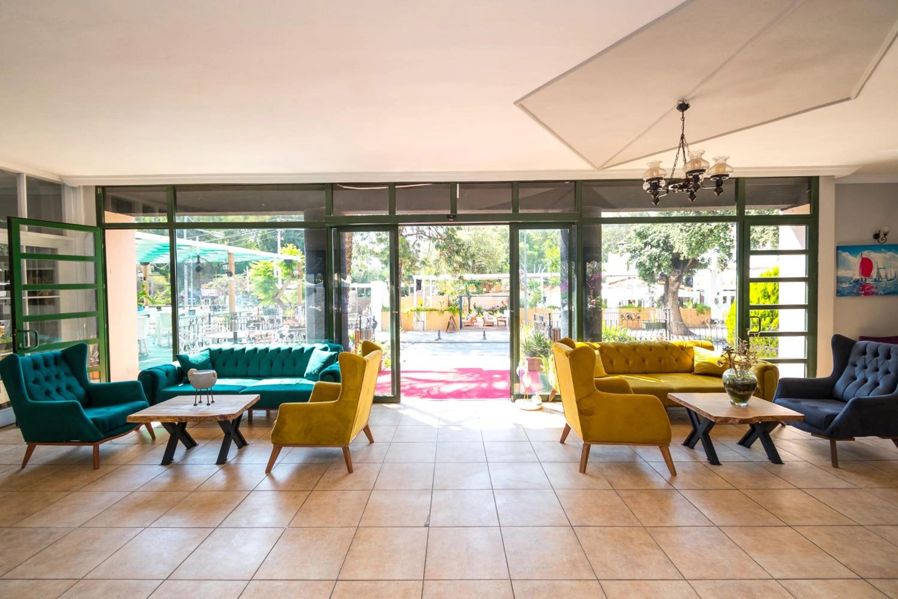 Lobby or reception in Hotel Bleu Nuit