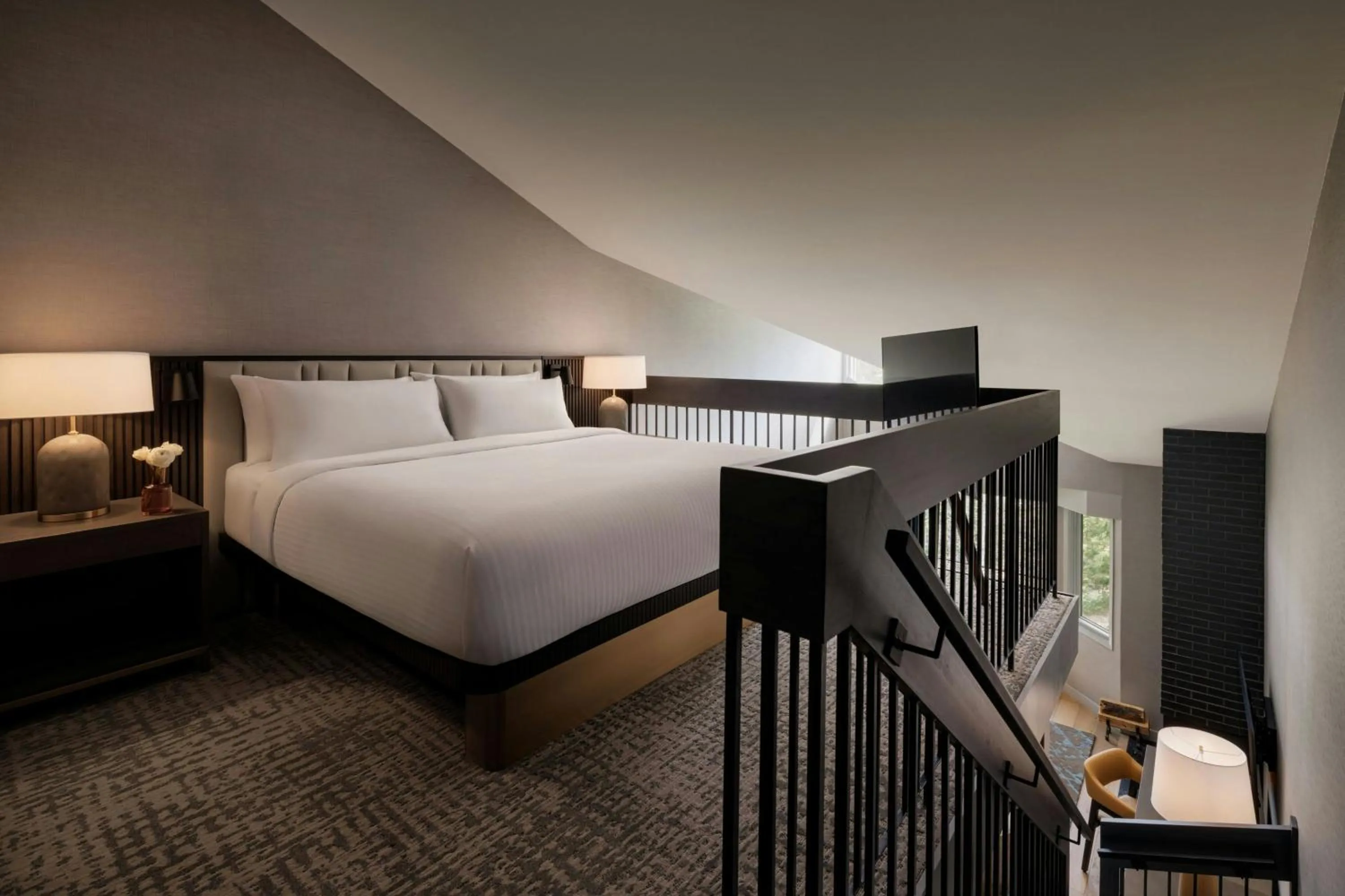 Bedroom, Bed in Kananaskis Mountain Lodge, Autograph Collection