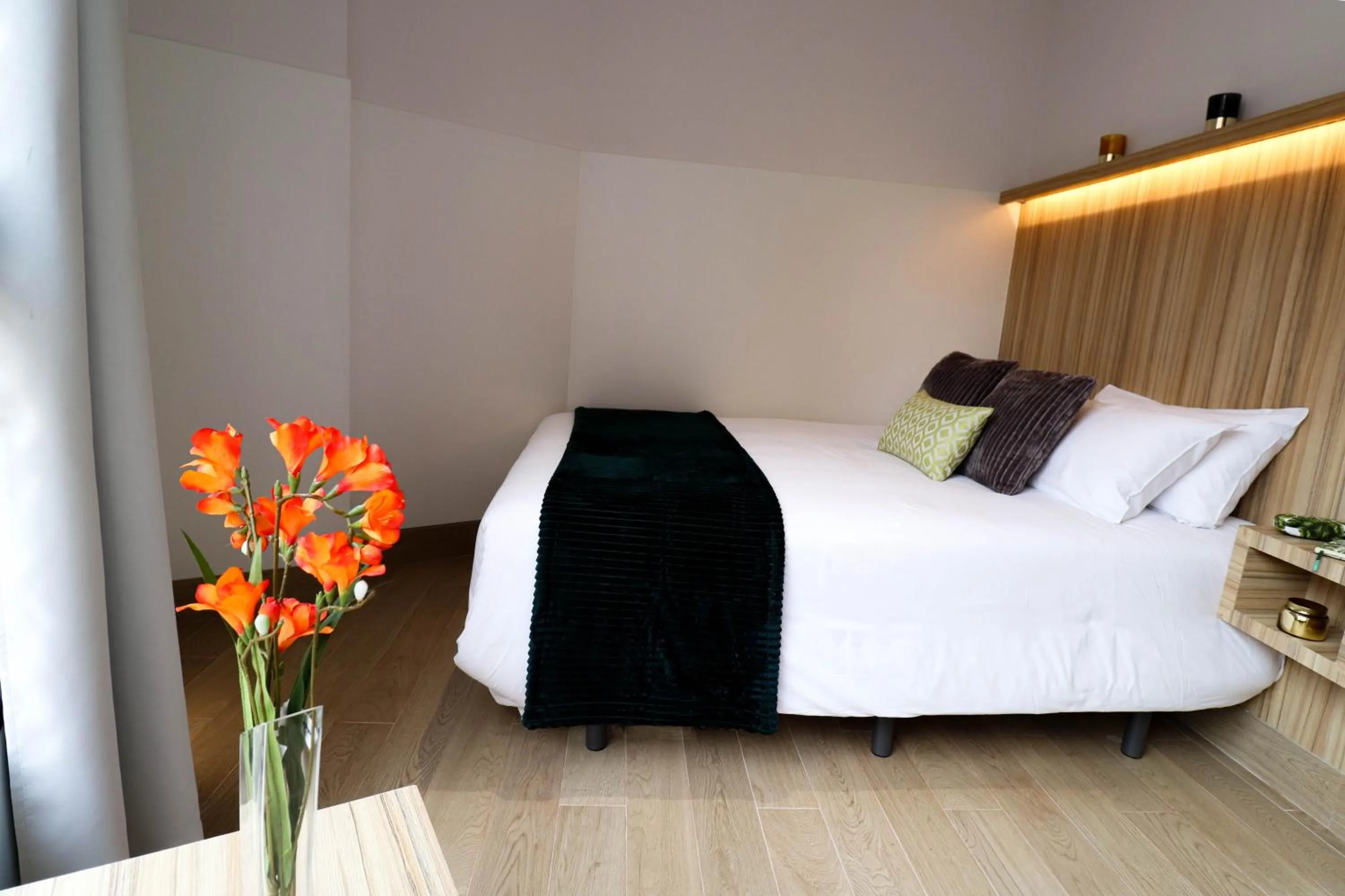 Bed in Studios Cielo Madrid