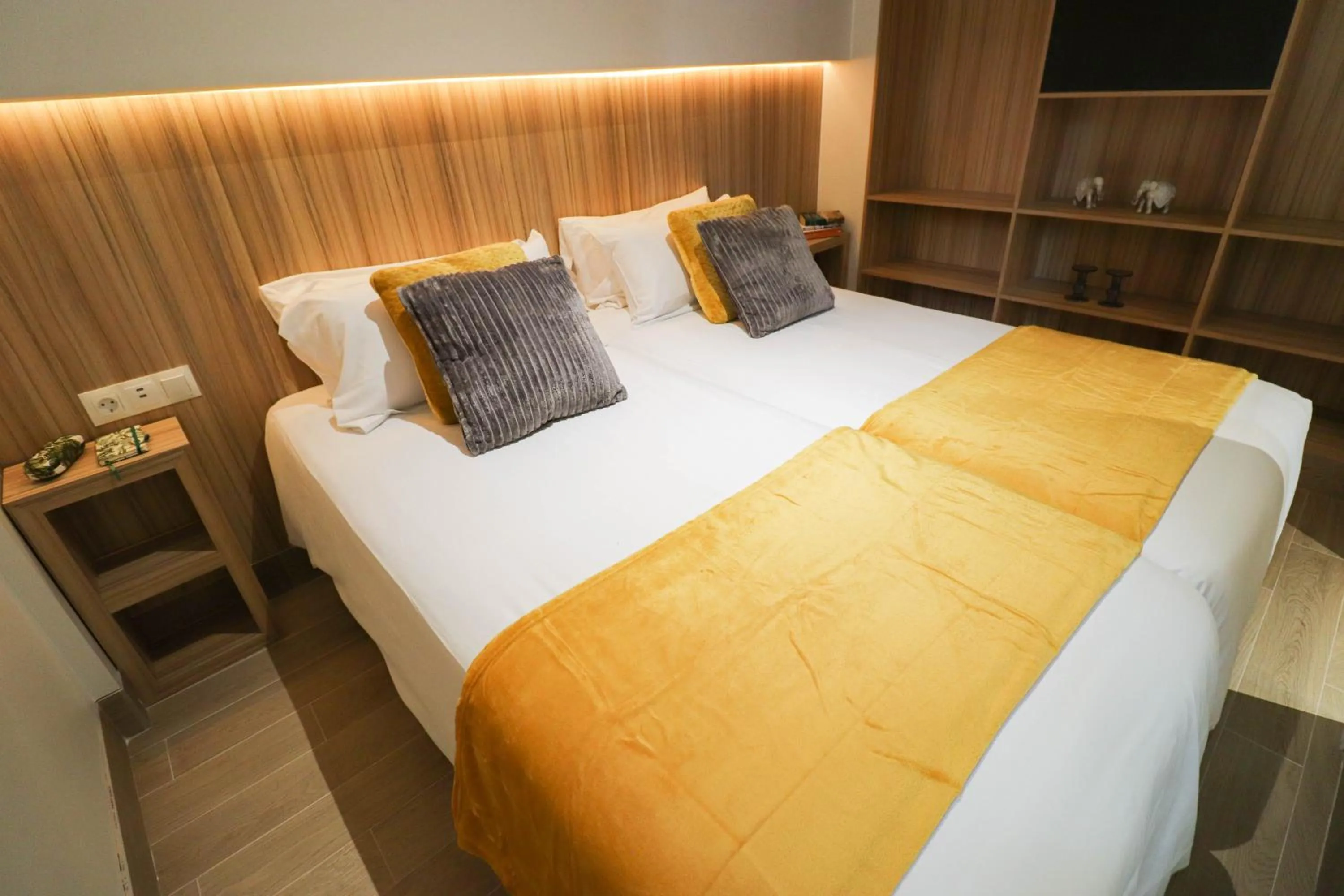 Bed in Studios Cielo Madrid