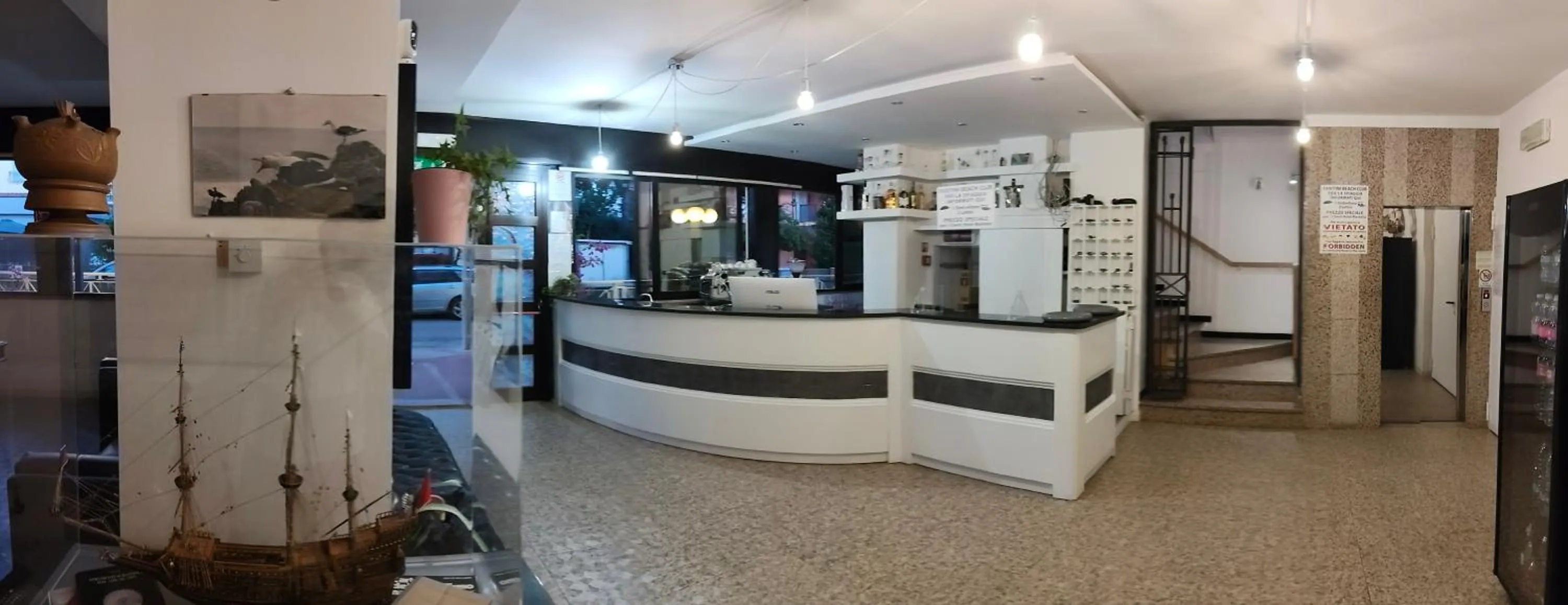 Lobby or reception in Hotel Marbella