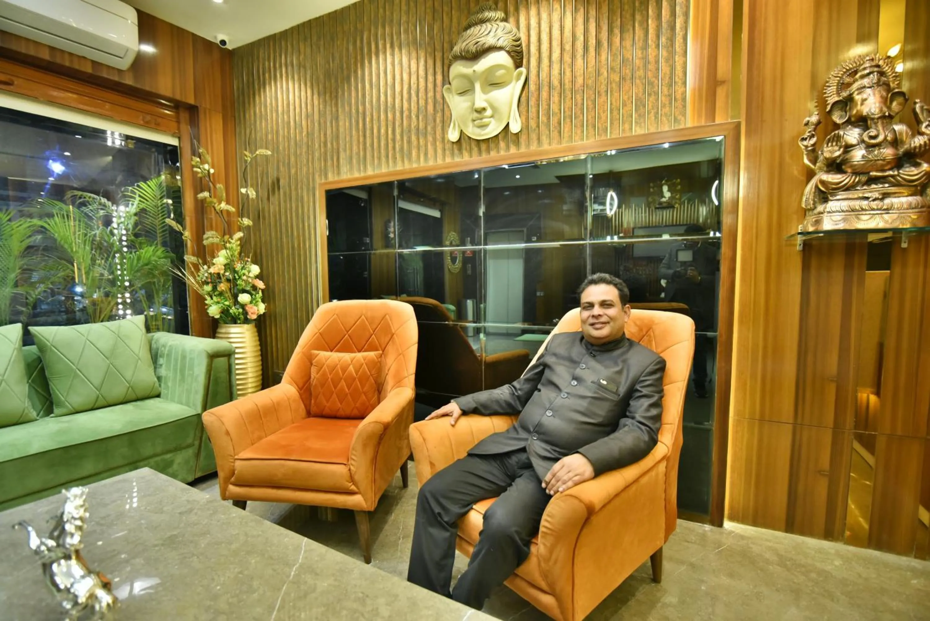 Lobby or reception in Hotel Puri Palace