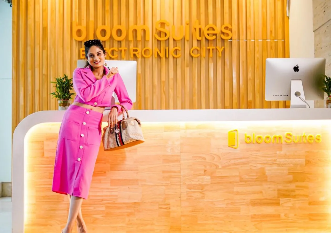 Lobby or reception in BloomSuites I Electronics City