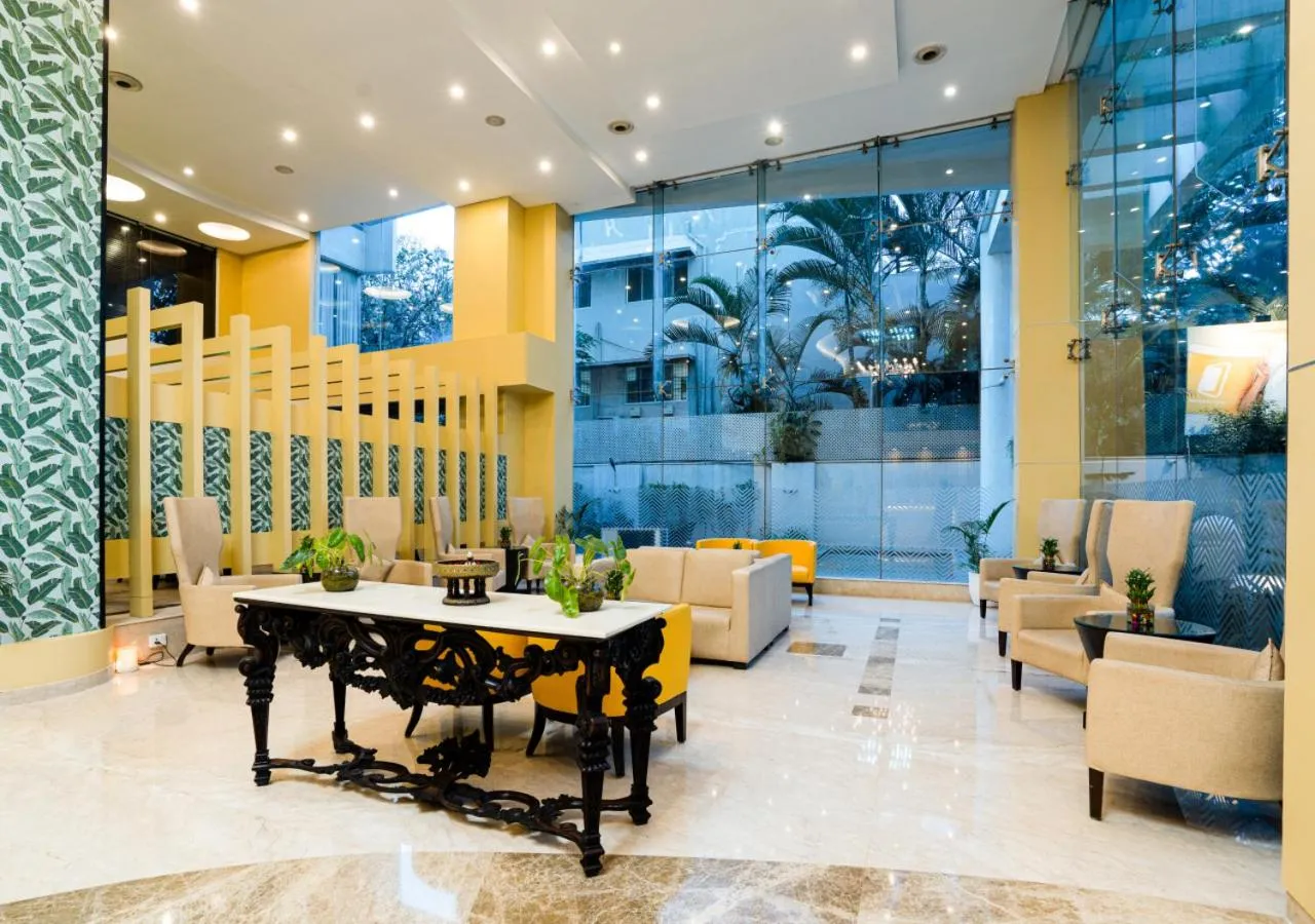 Living room in BloomSuites I Electronics City