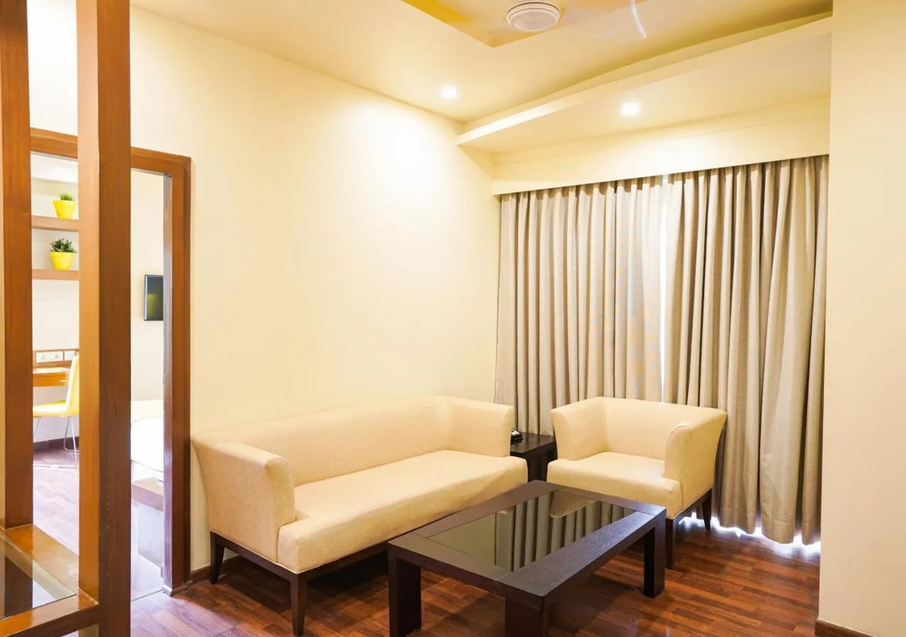 Living room in BloomSuites I Electronics City