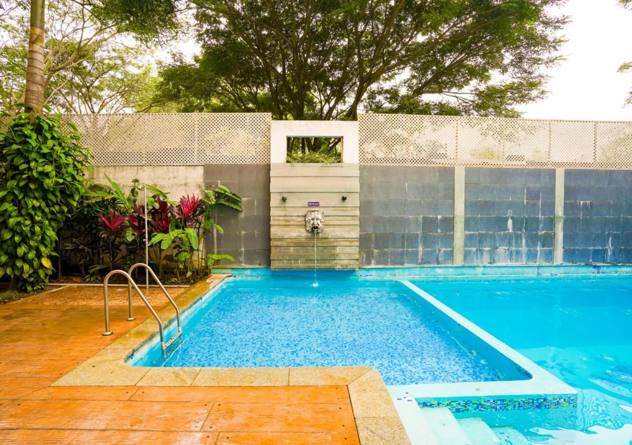 Pool view in BloomSuites I Electronics City