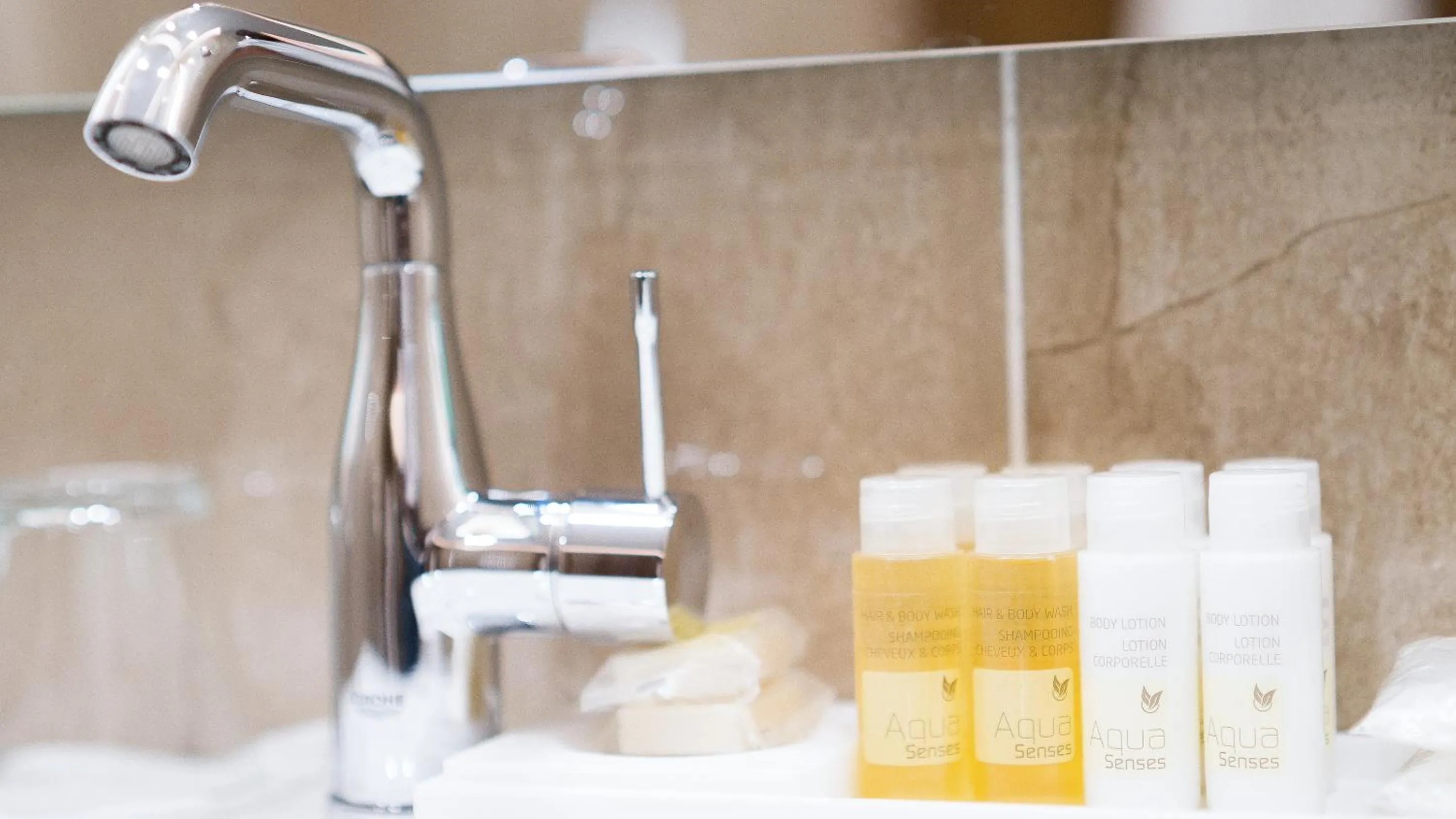 Bathroom in STAR LAND HOTEL BASTOS