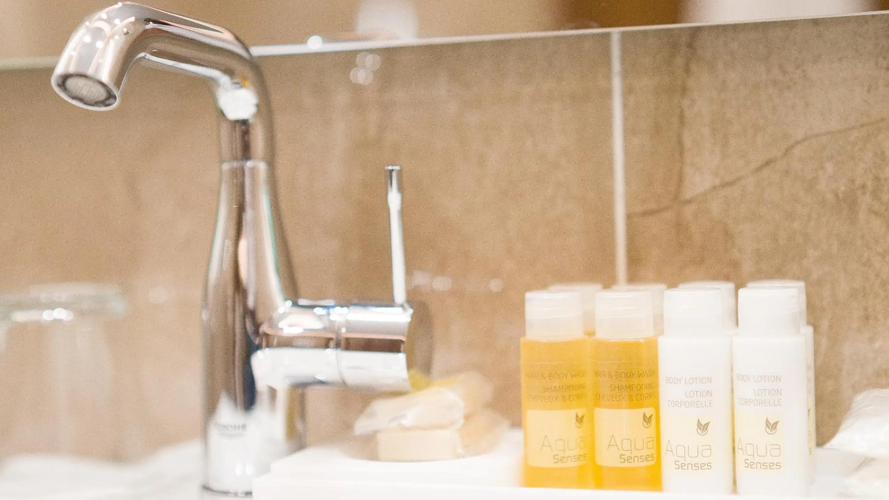 Bathroom in STAR LAND HOTEL BASTOS