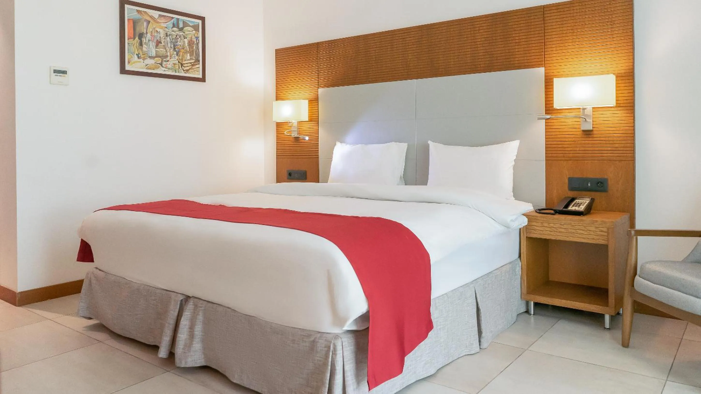 Bed in STAR LAND HOTEL BASTOS