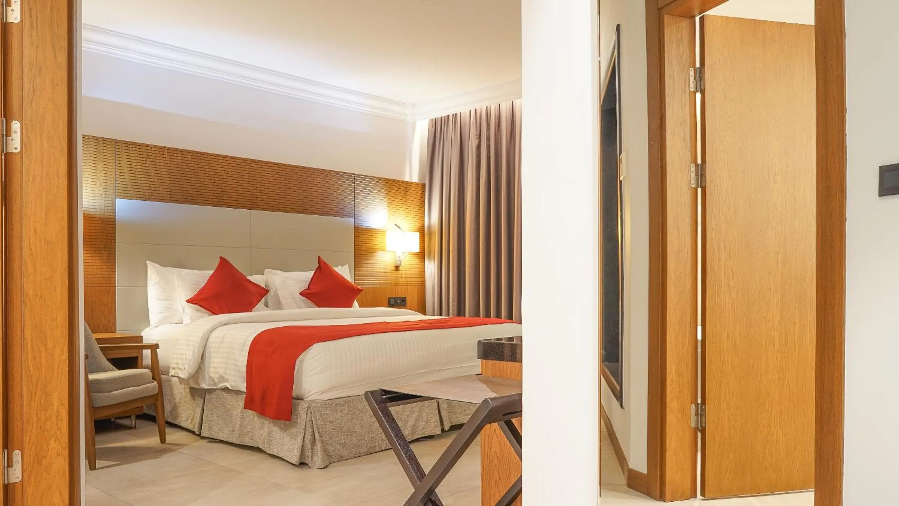 Bed in STAR LAND HOTEL BASTOS