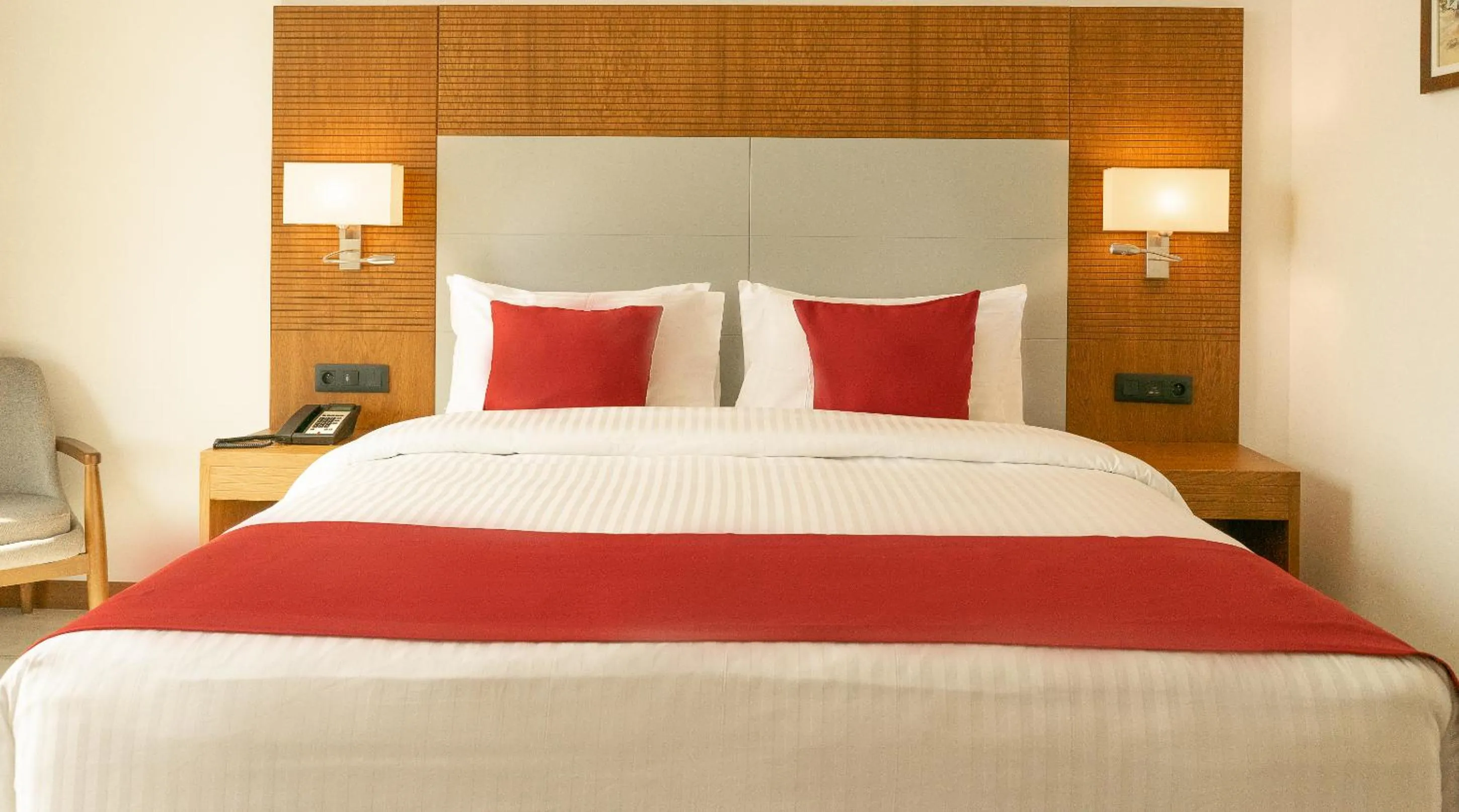 Bed in STAR LAND HOTEL BASTOS