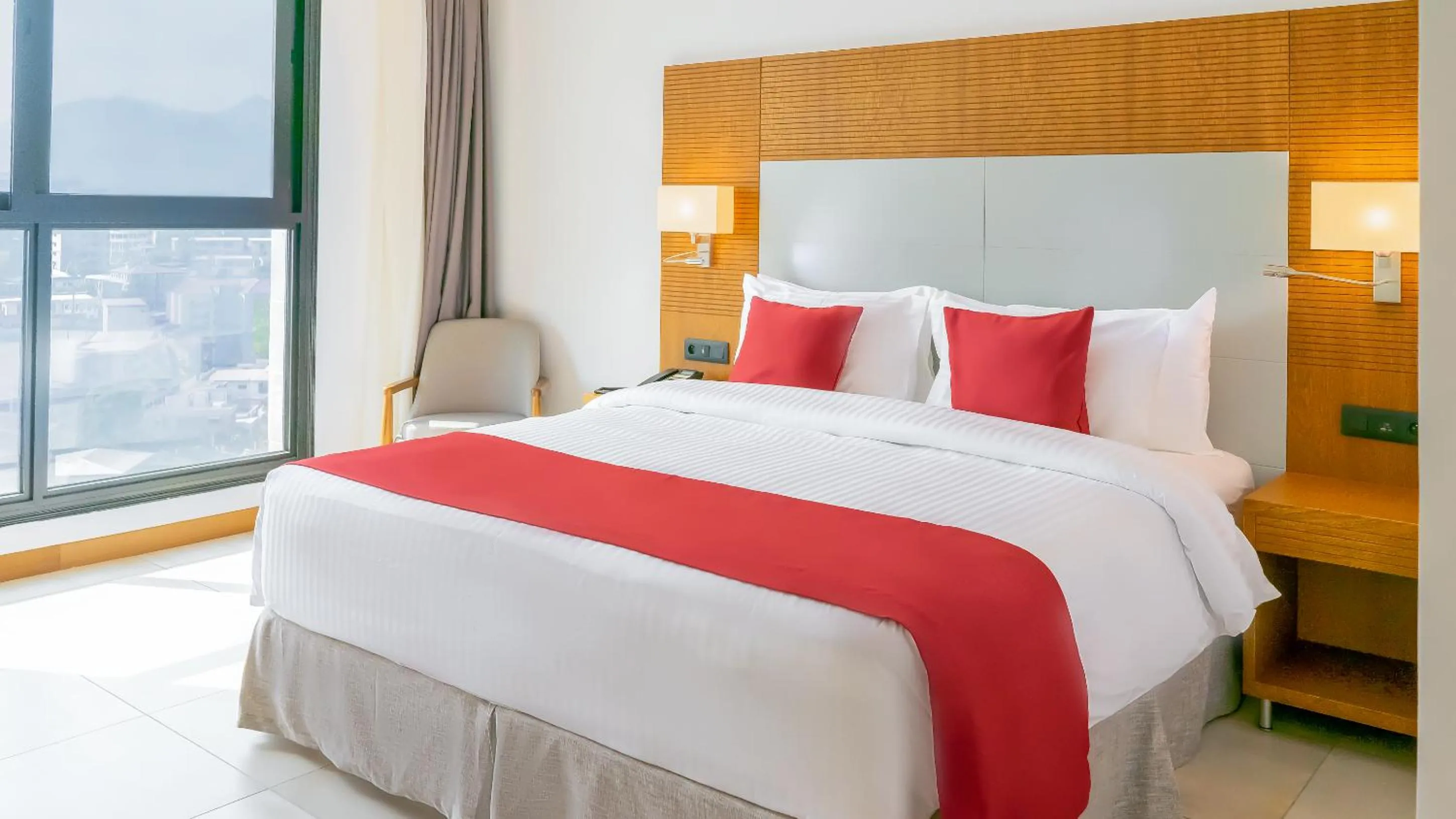 Bed in STAR LAND HOTEL BASTOS