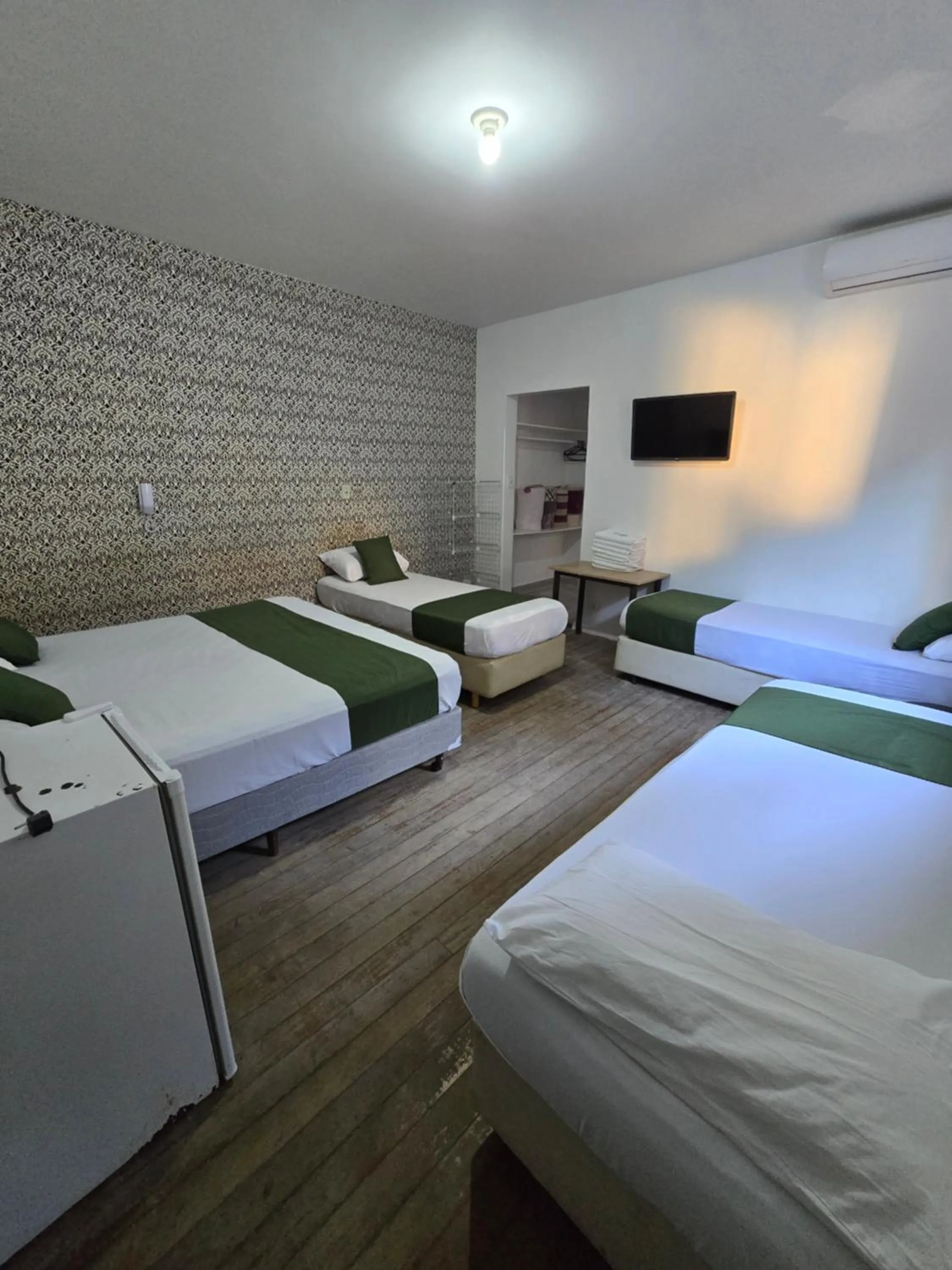 Bed in Hotel Dona Lú