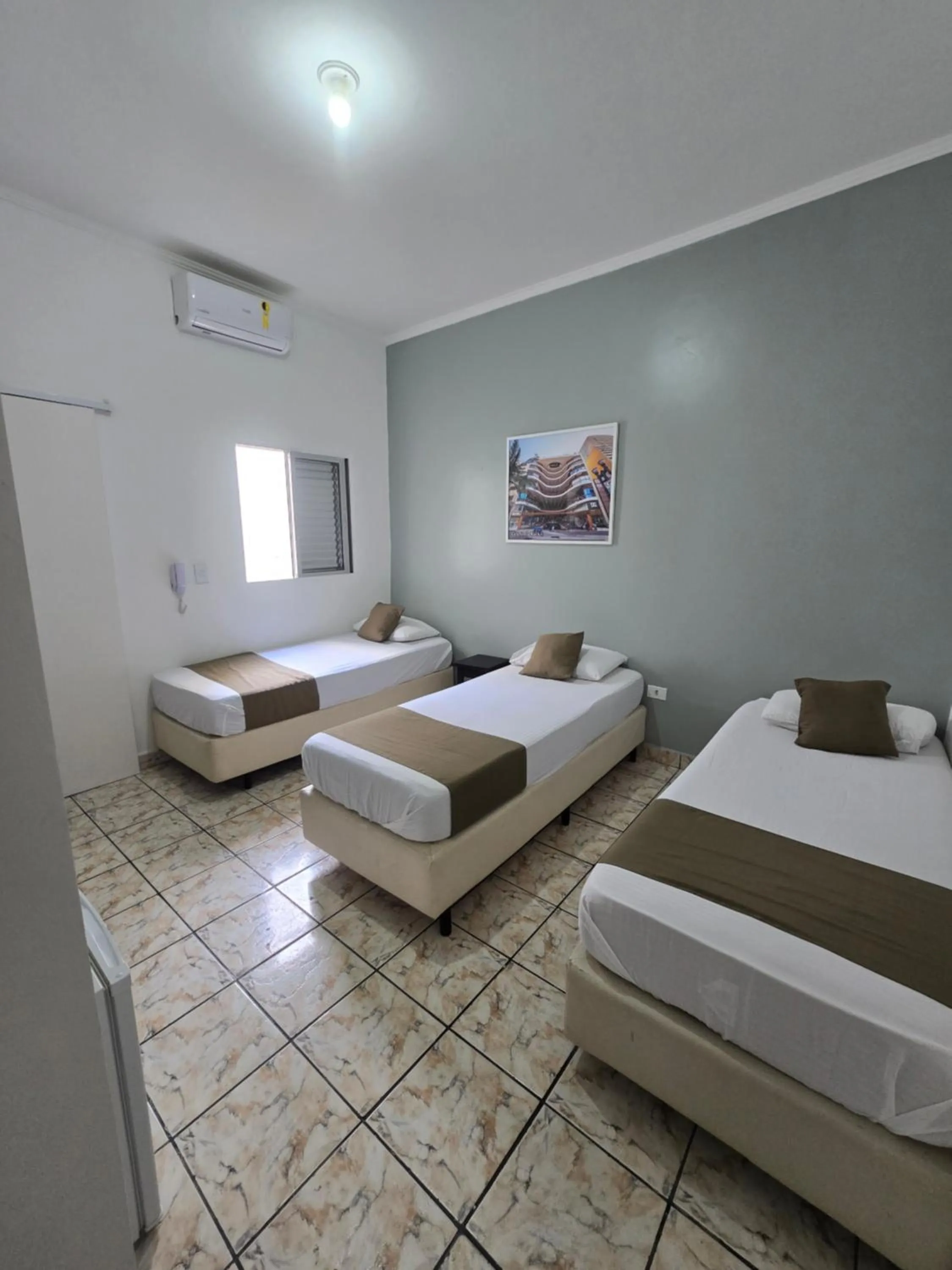 Bed in Hotel Dona Lú