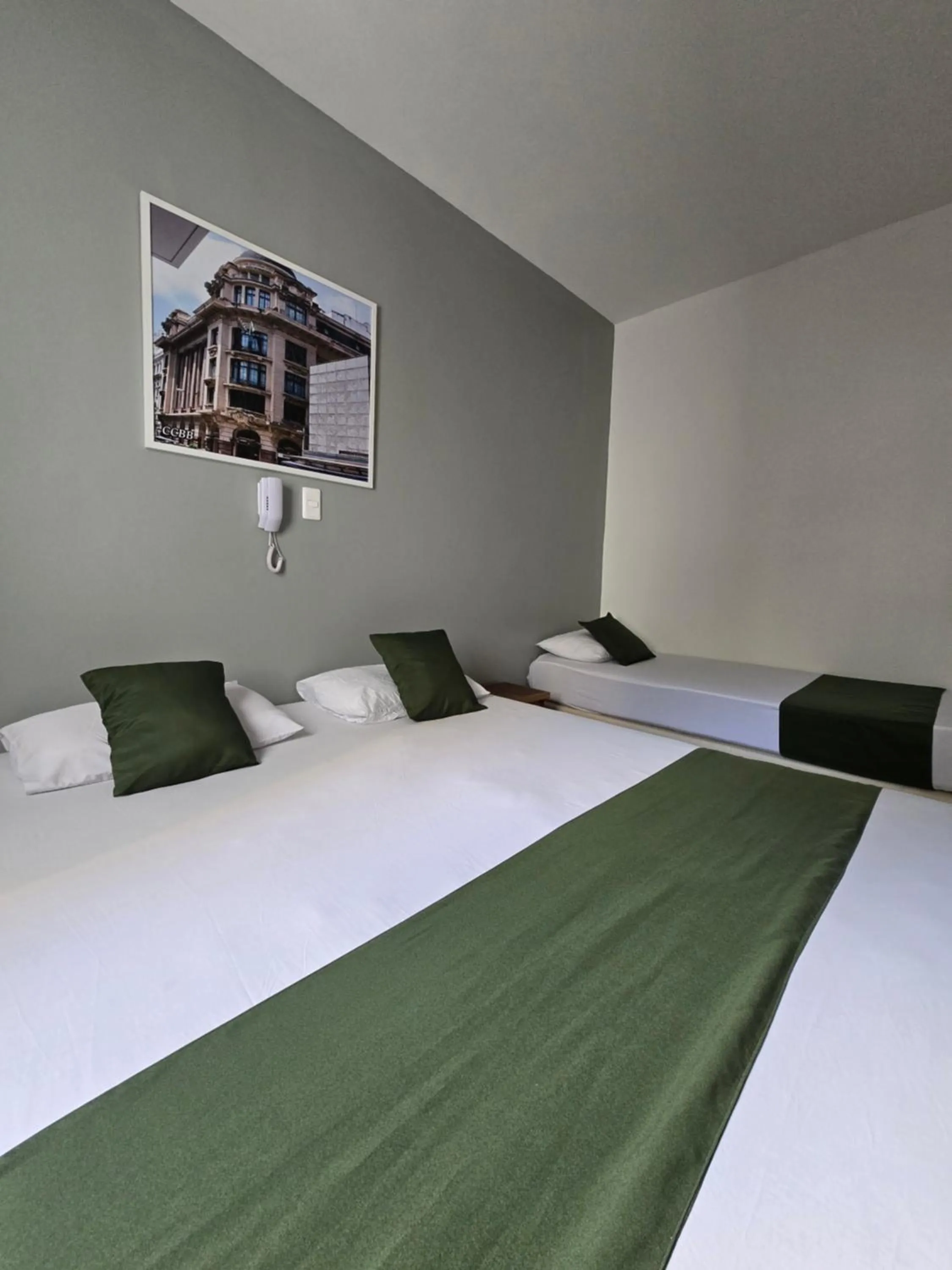 Bed in Hotel Dona Lú