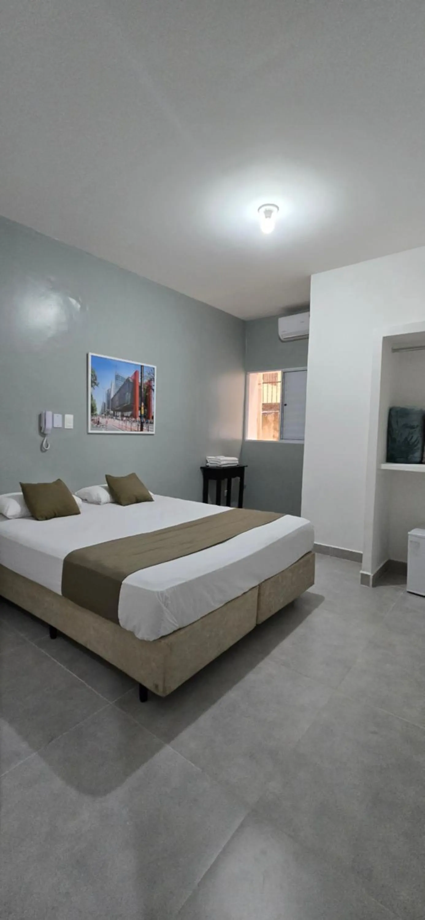 Bed in Hotel Dona Lú