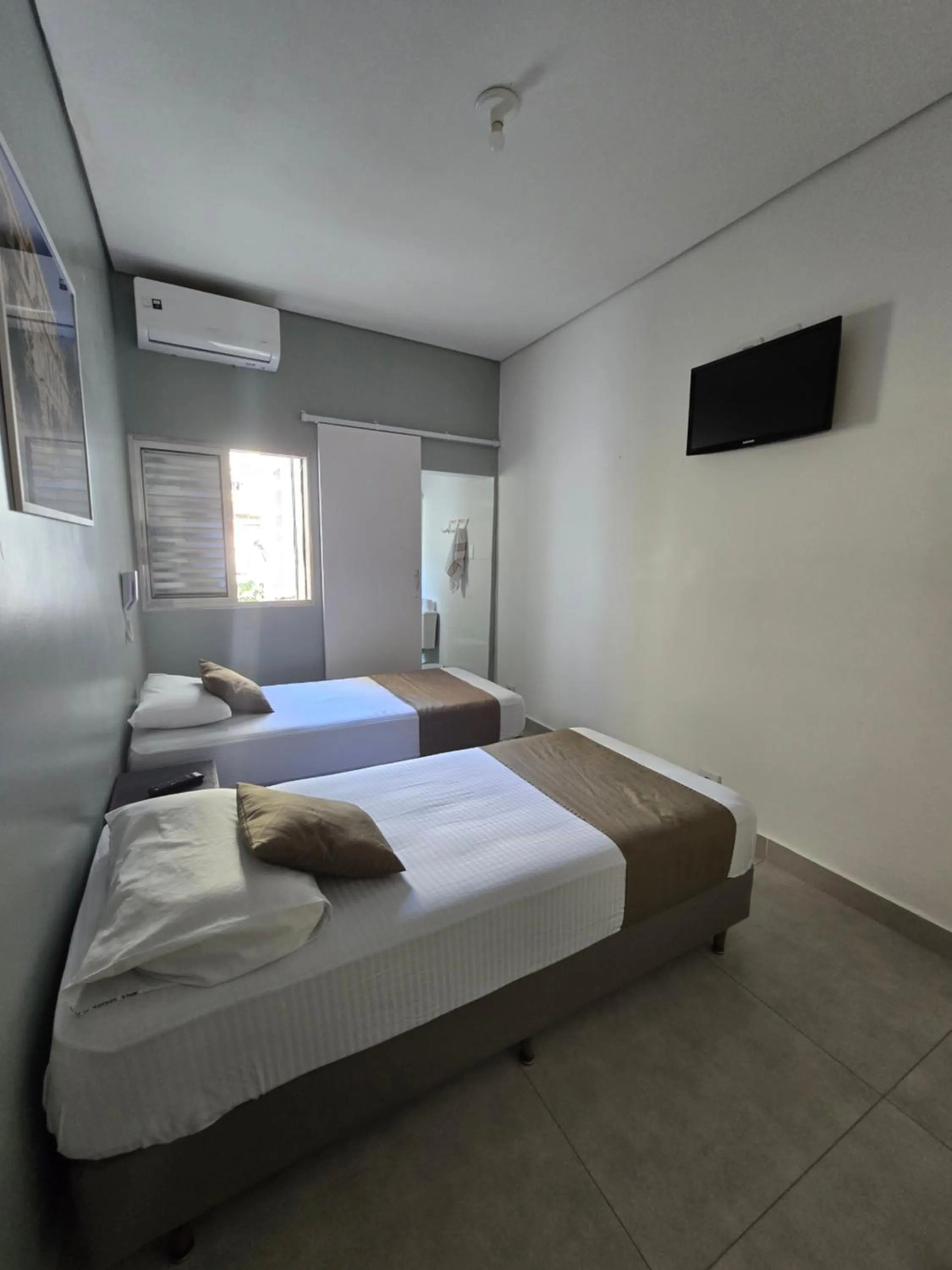 Bed in Hotel Dona Lú