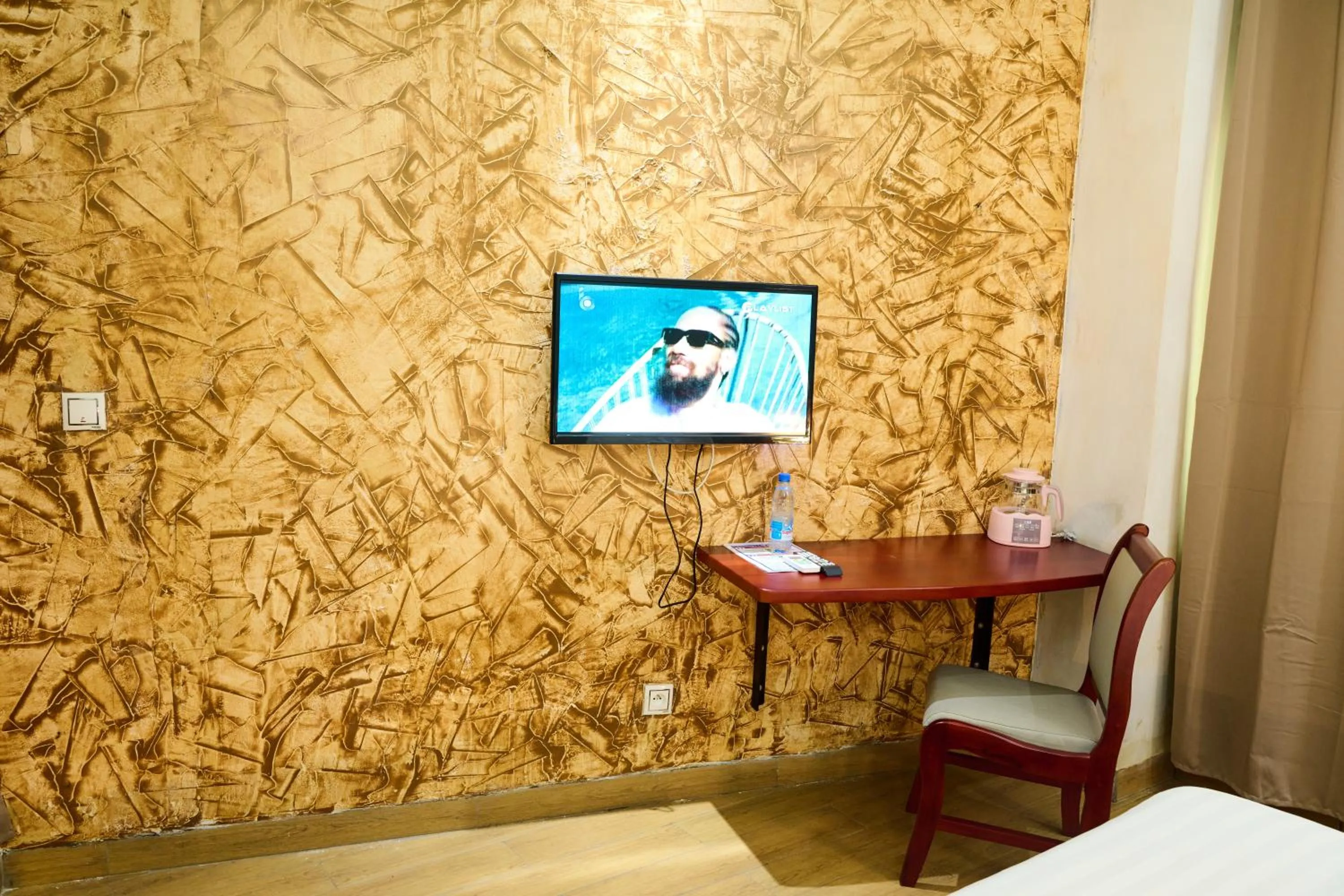 TV and multimedia in Hôtel Sindz Palace